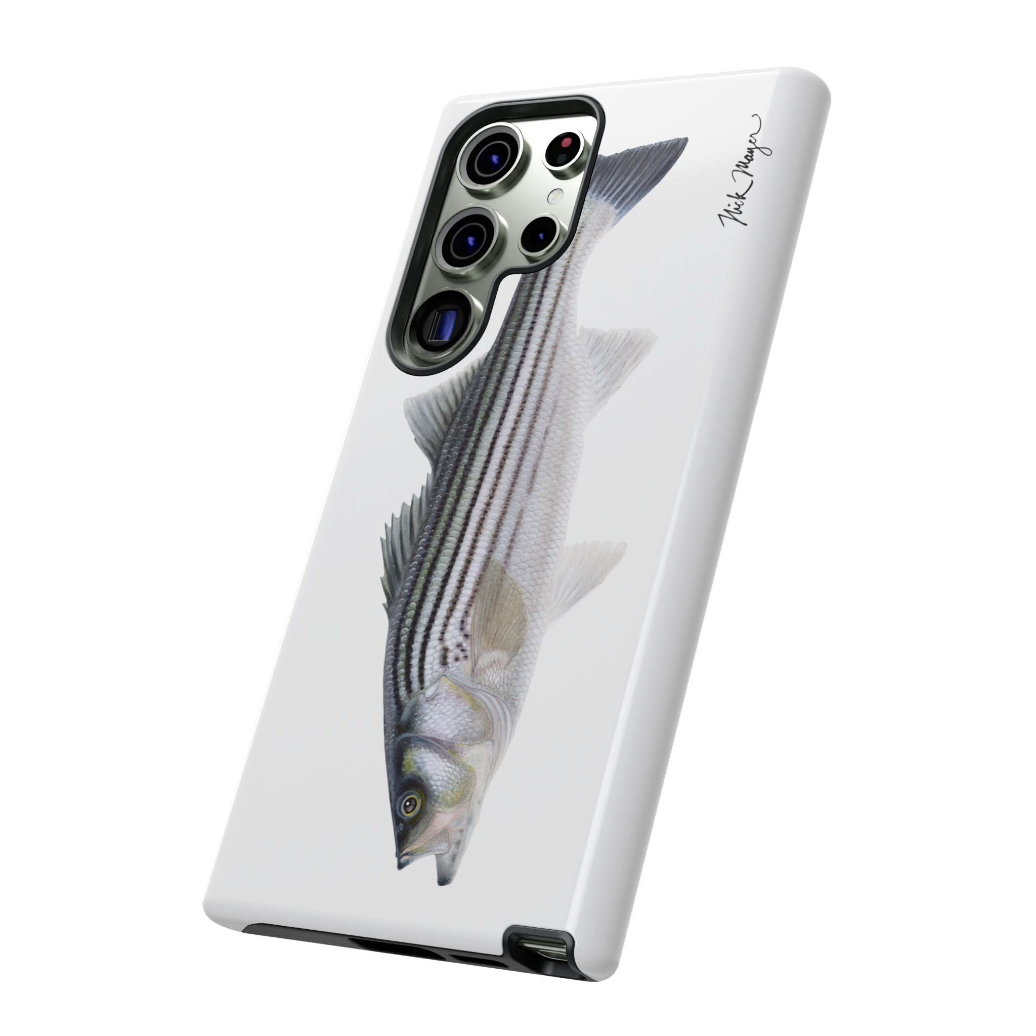 Schoolie Striper White Phone Case (Samsung)