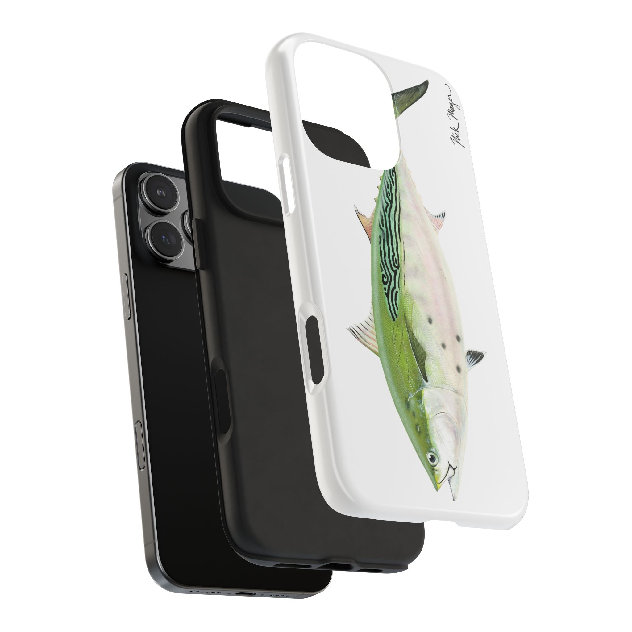 Albie White Phone Case (iPhone)