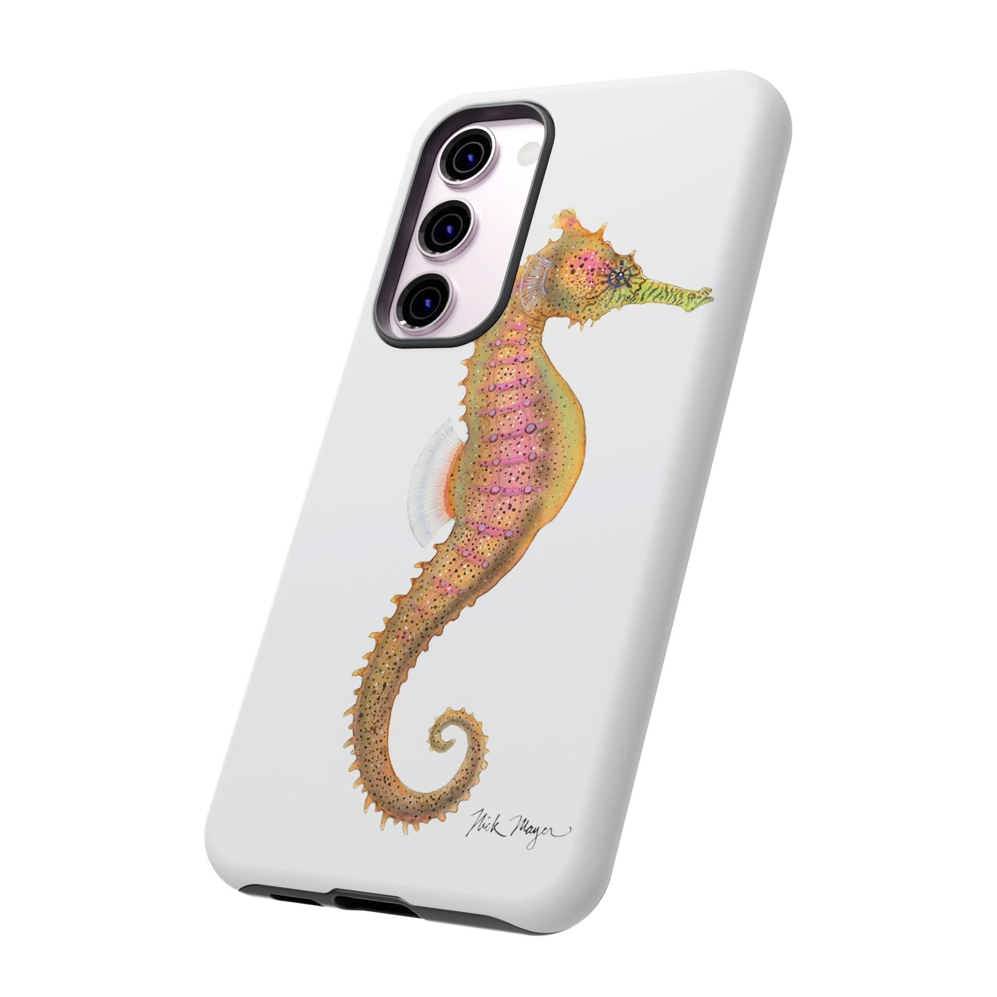 Pink Seahorse Phone Case (Samsung)