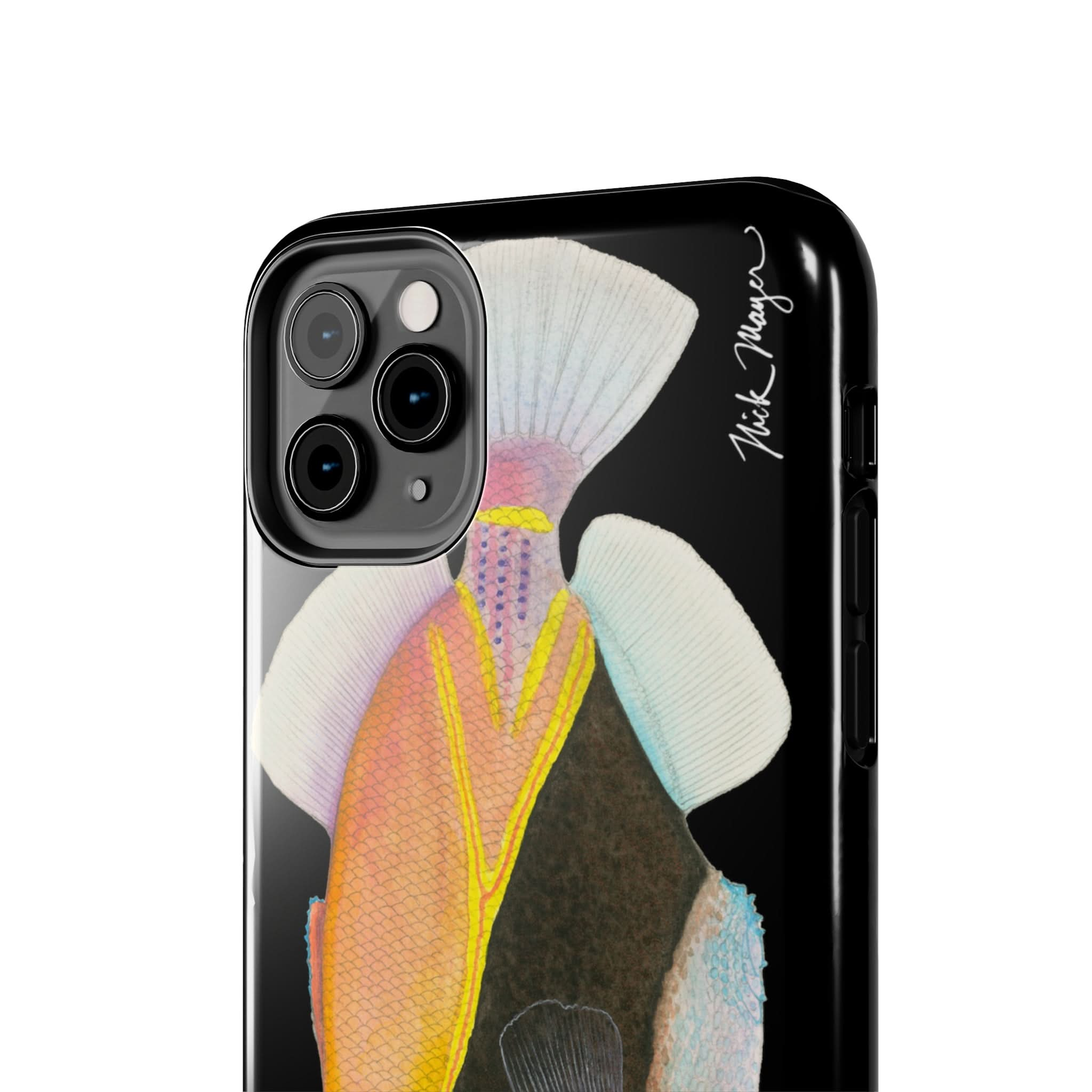 Humuhumunukunukuapua'a Black Phone Case (iPhone)