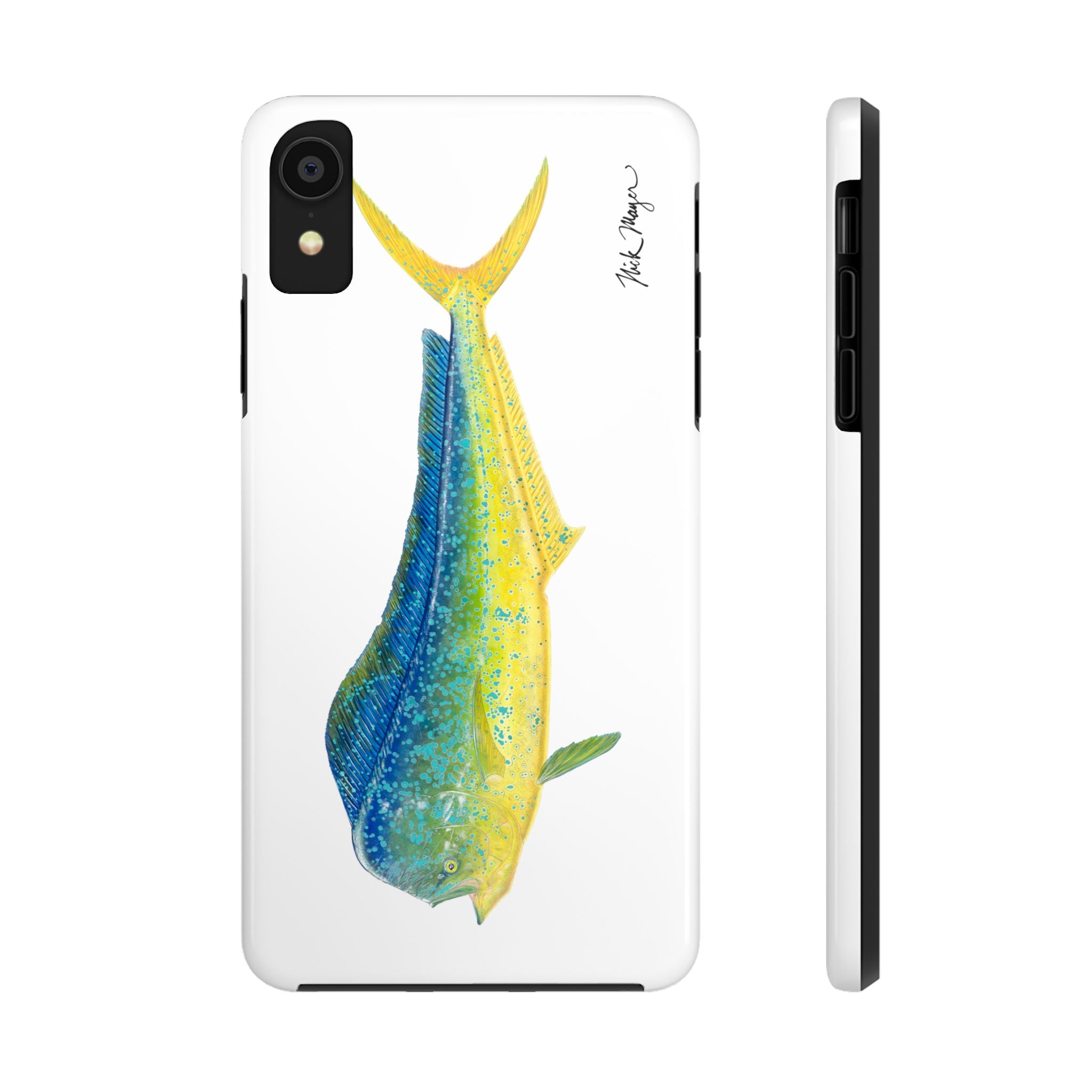 Bull Mahi White Phone Case (iPhone)