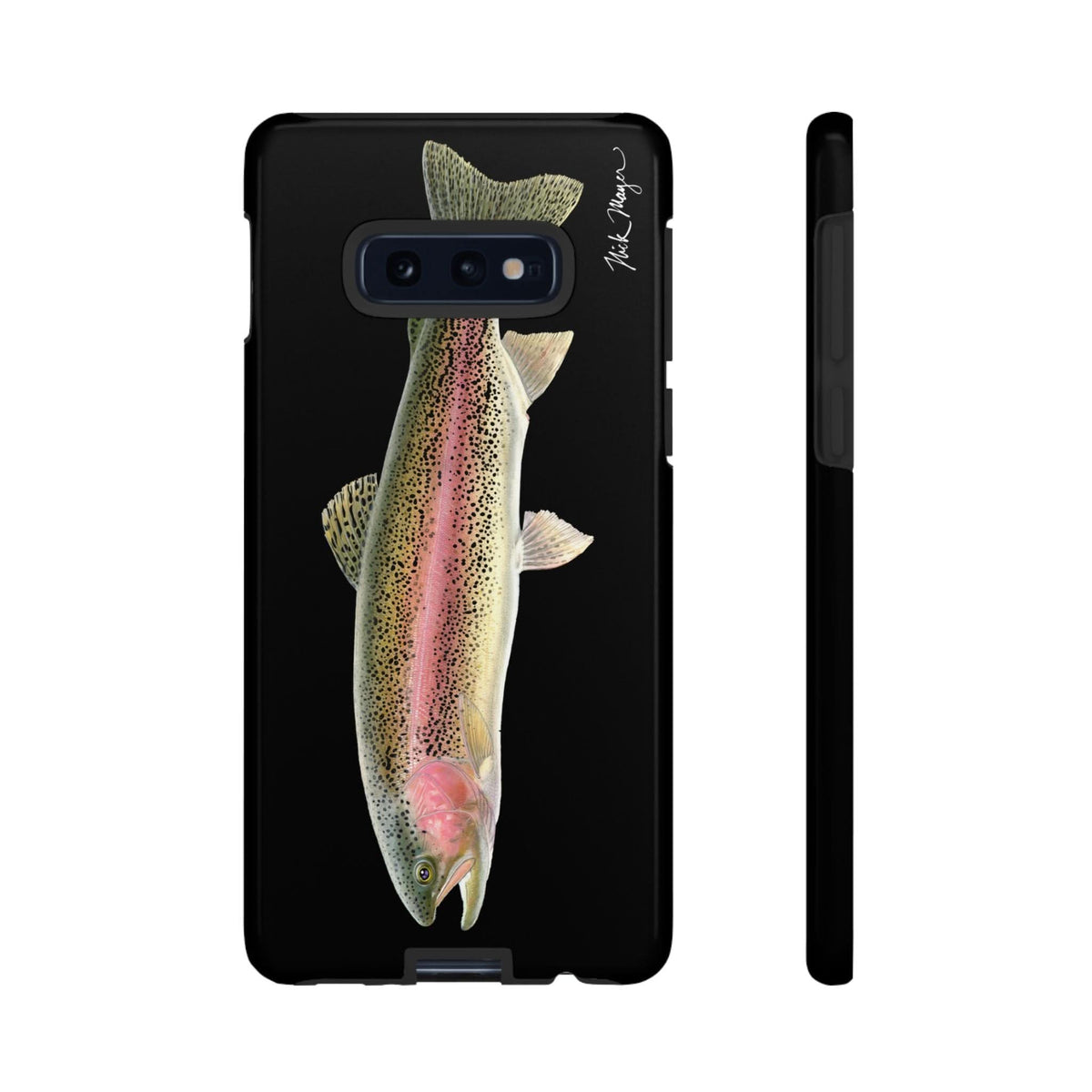 Rainbow Trout Black Phone Case (Iphone 16 And Samsung)