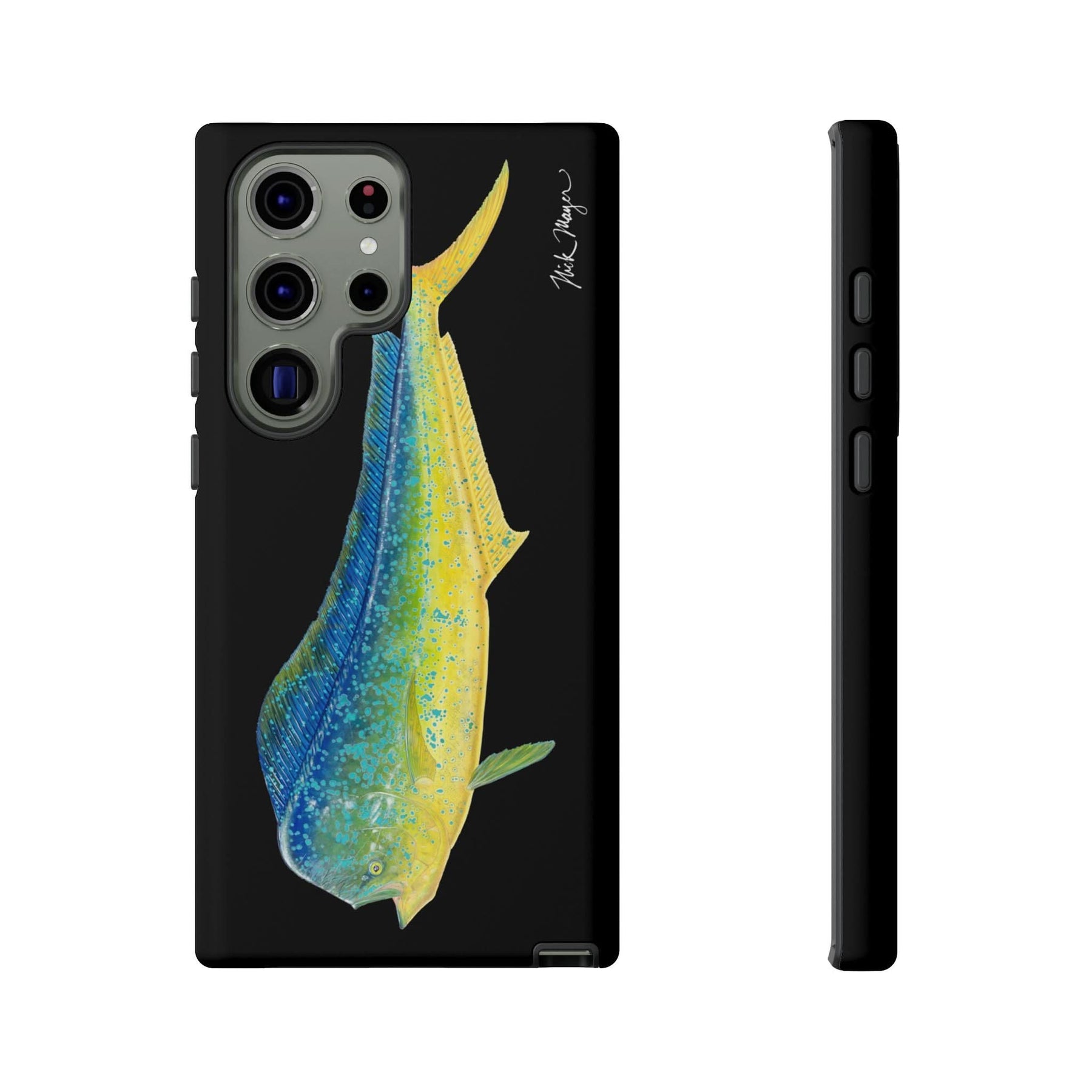 Bull Mahi Black Phone Case (iPhone 16 & Samsung)