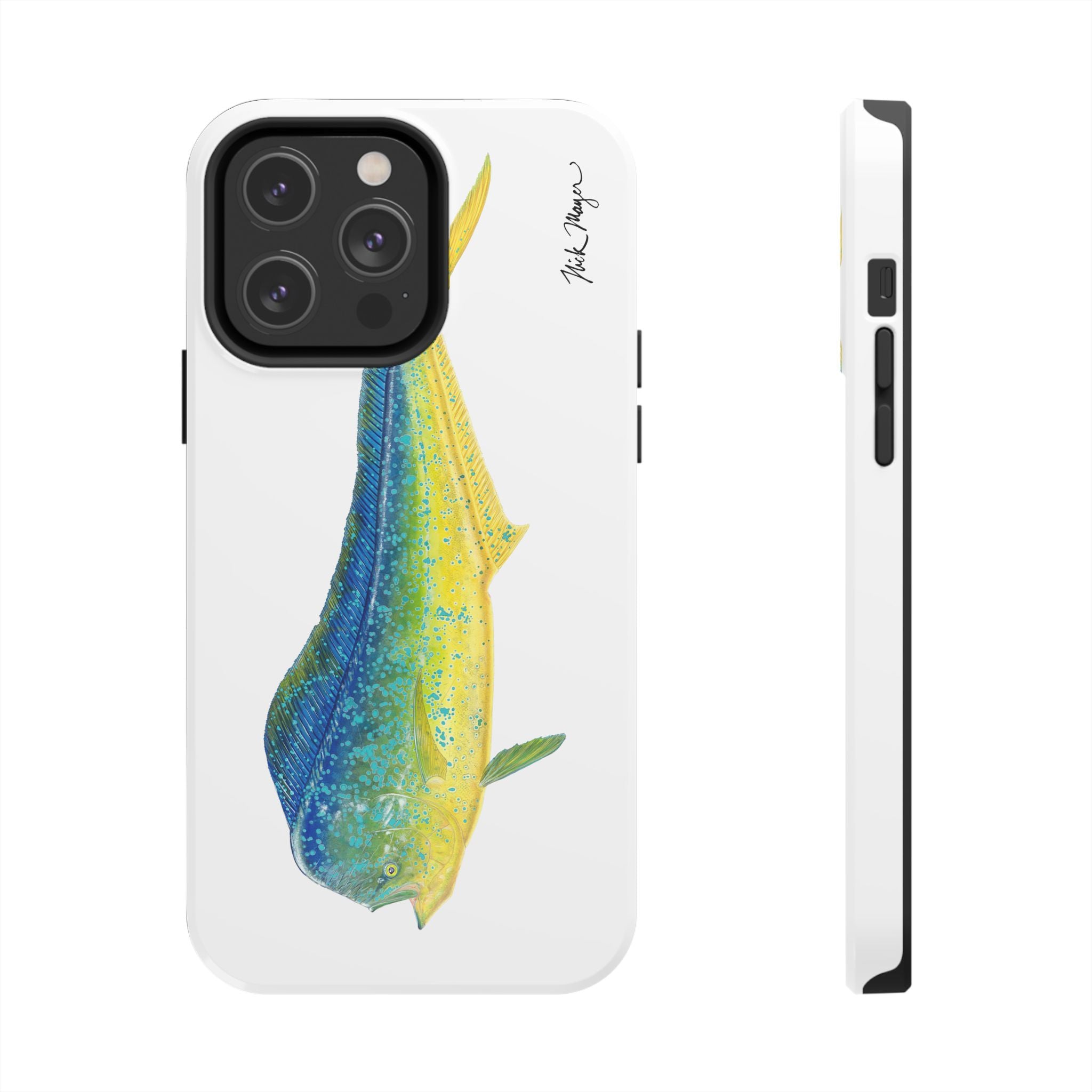 Bull Mahi White Phone Case (iPhone)