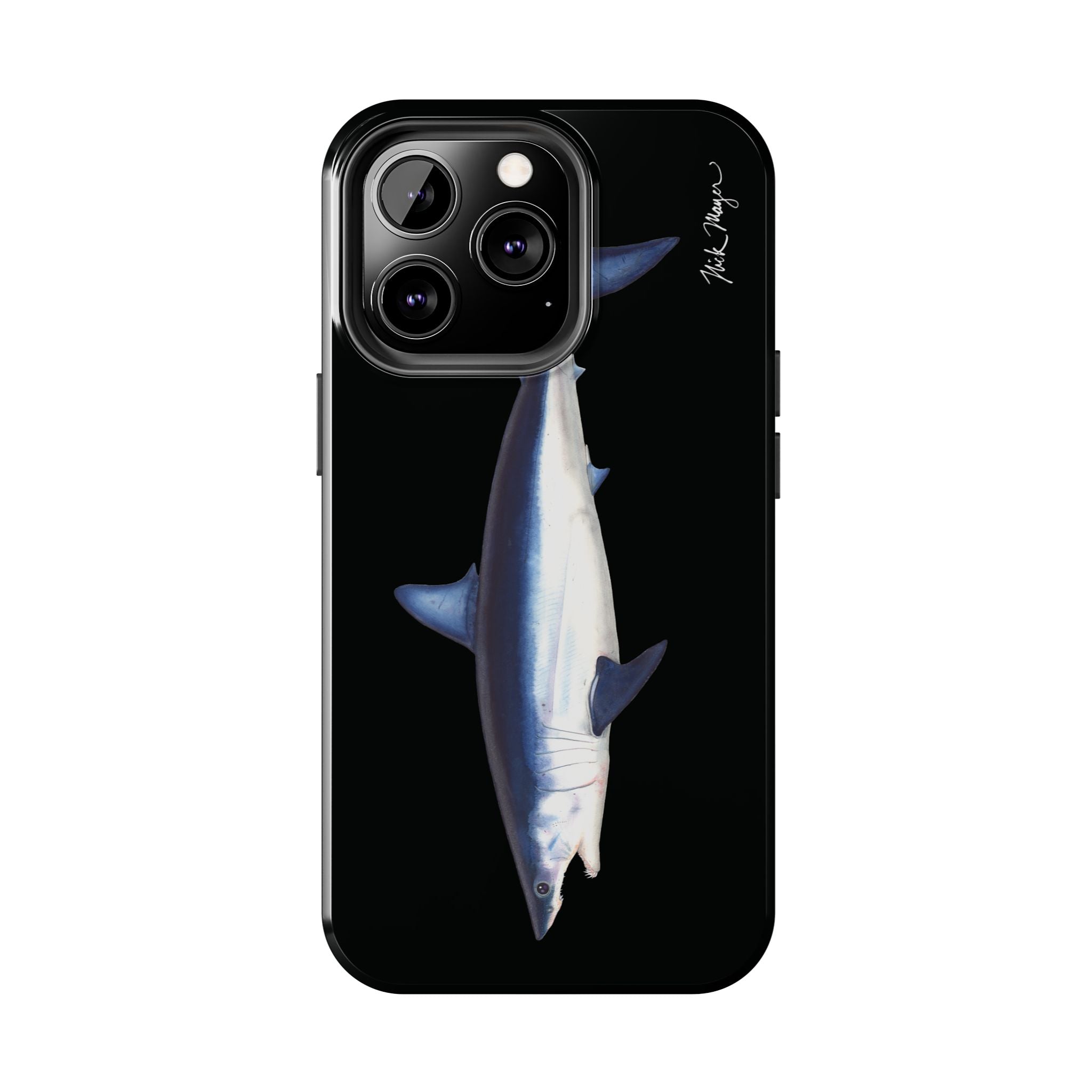 Mako Shark Black iPhone Case