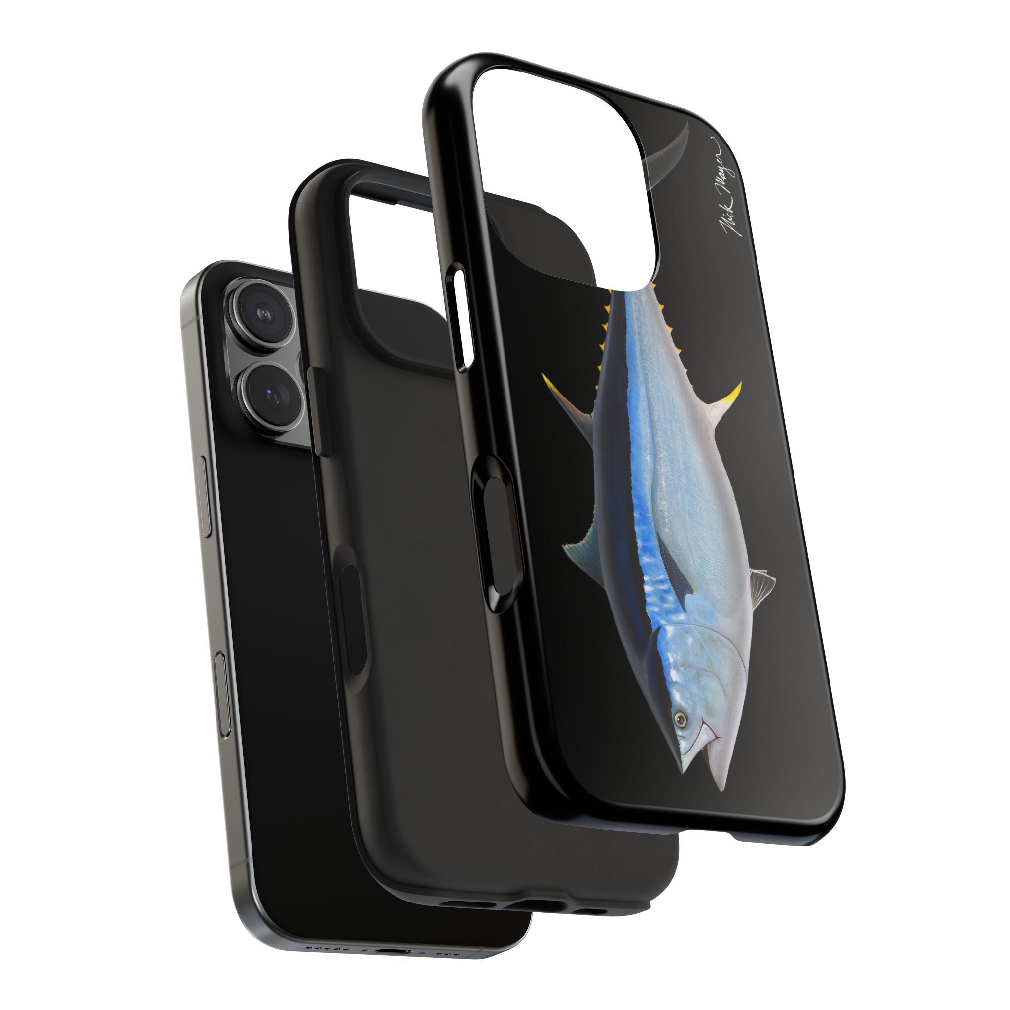 Giant Bluefin II Black Phone Case (iPhone)