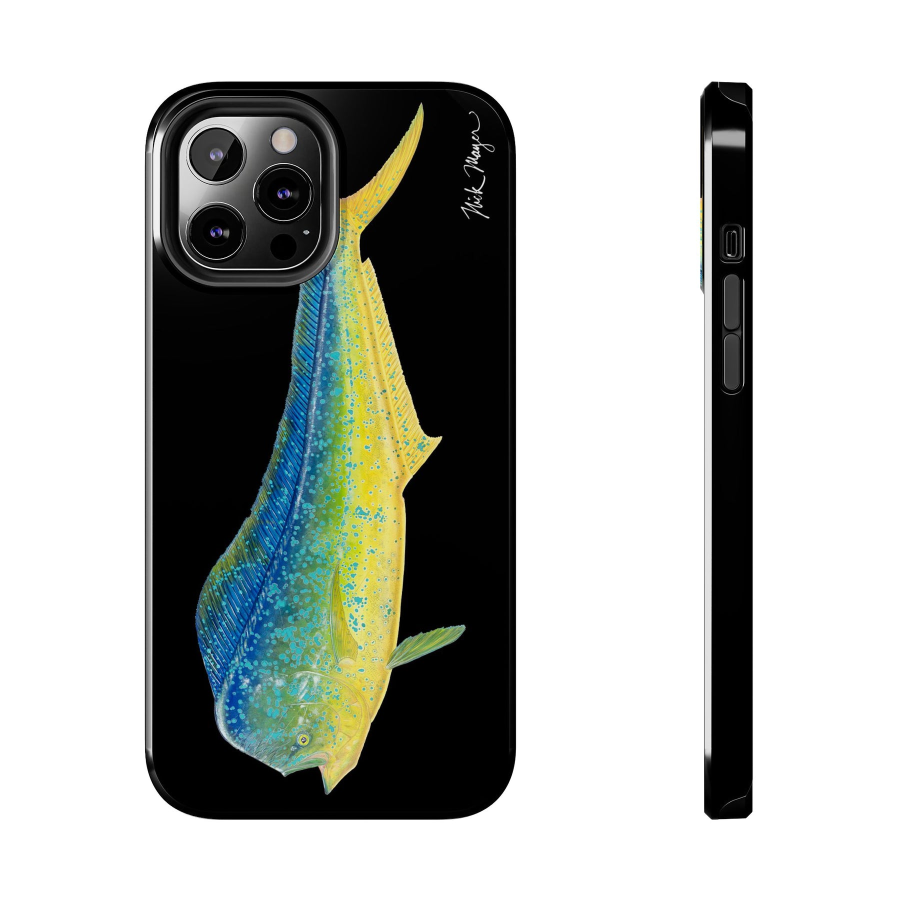 Bull Mahi Black Phone Case (iPhone)