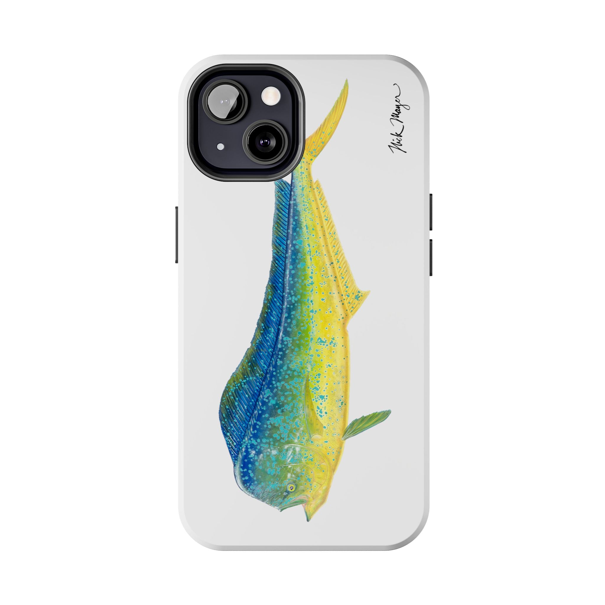 Bull Mahi White Phone Case (iPhone)