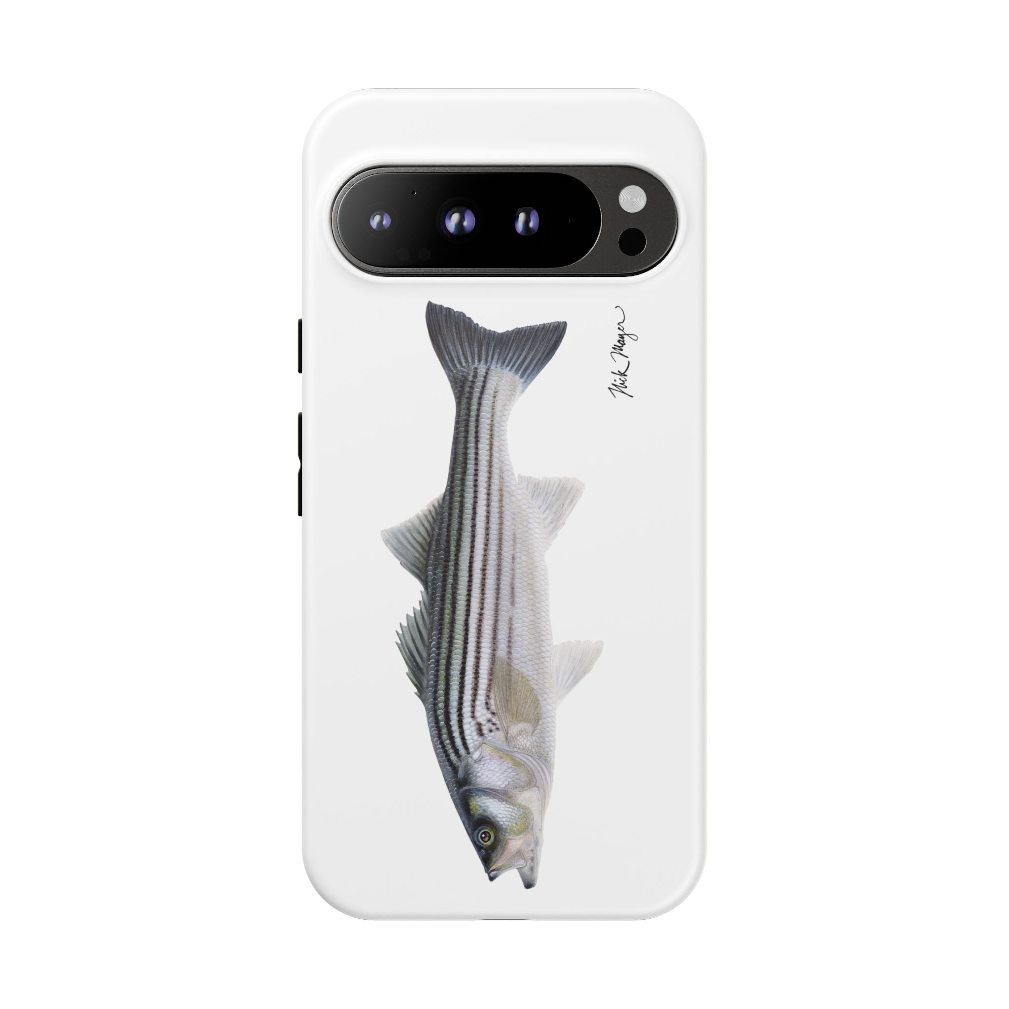 Schoolie Striper White Phone Case (Samsung)