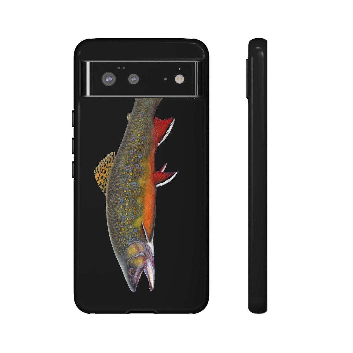 Brook Trout Black Phone Case (Samsung)