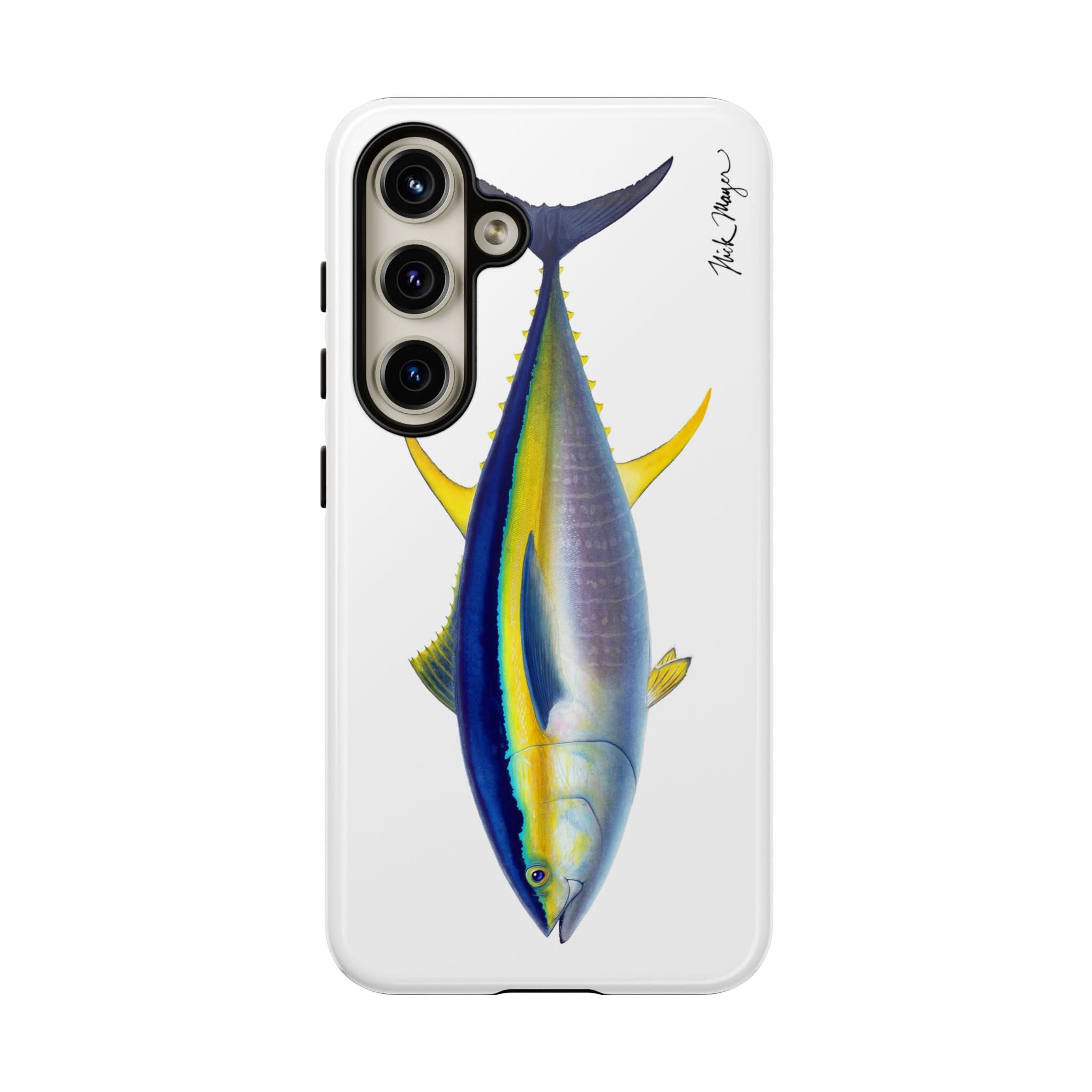 Yellowfin Tuna White Phone Case (Samsung)