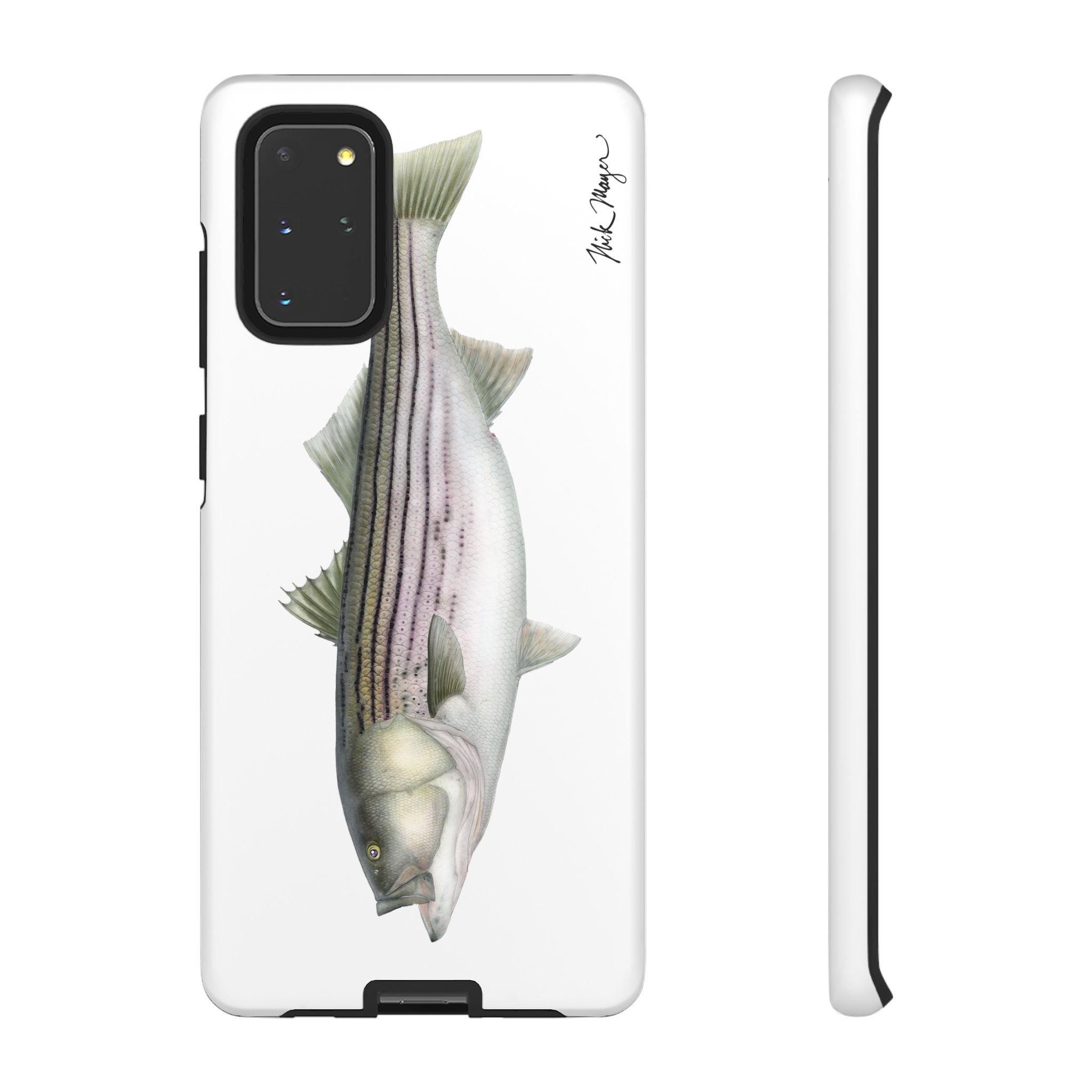 30 lb Striper White Phone Case (Samsung)