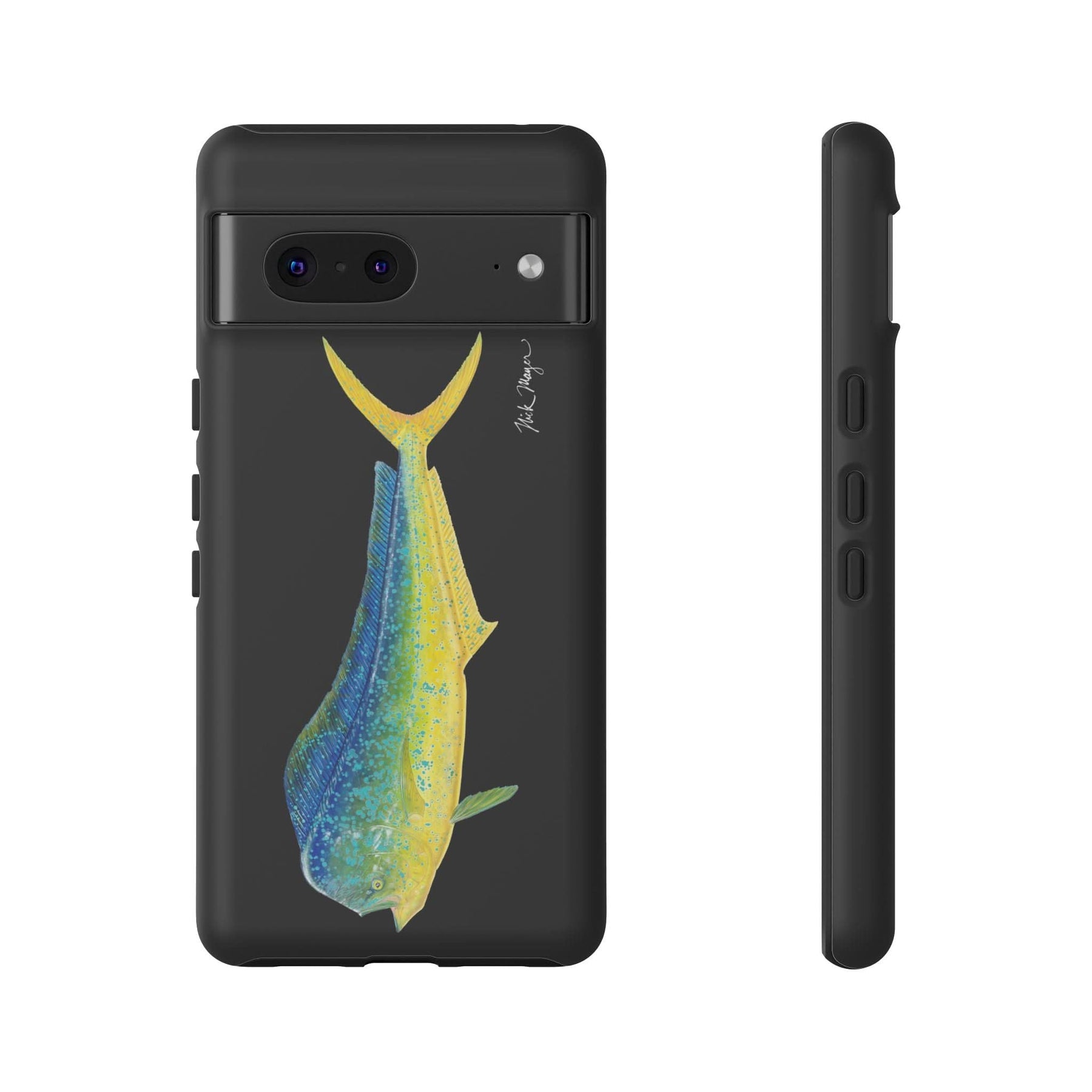 Bull Mahi Black Phone Case (iPhone 16 & Samsung)