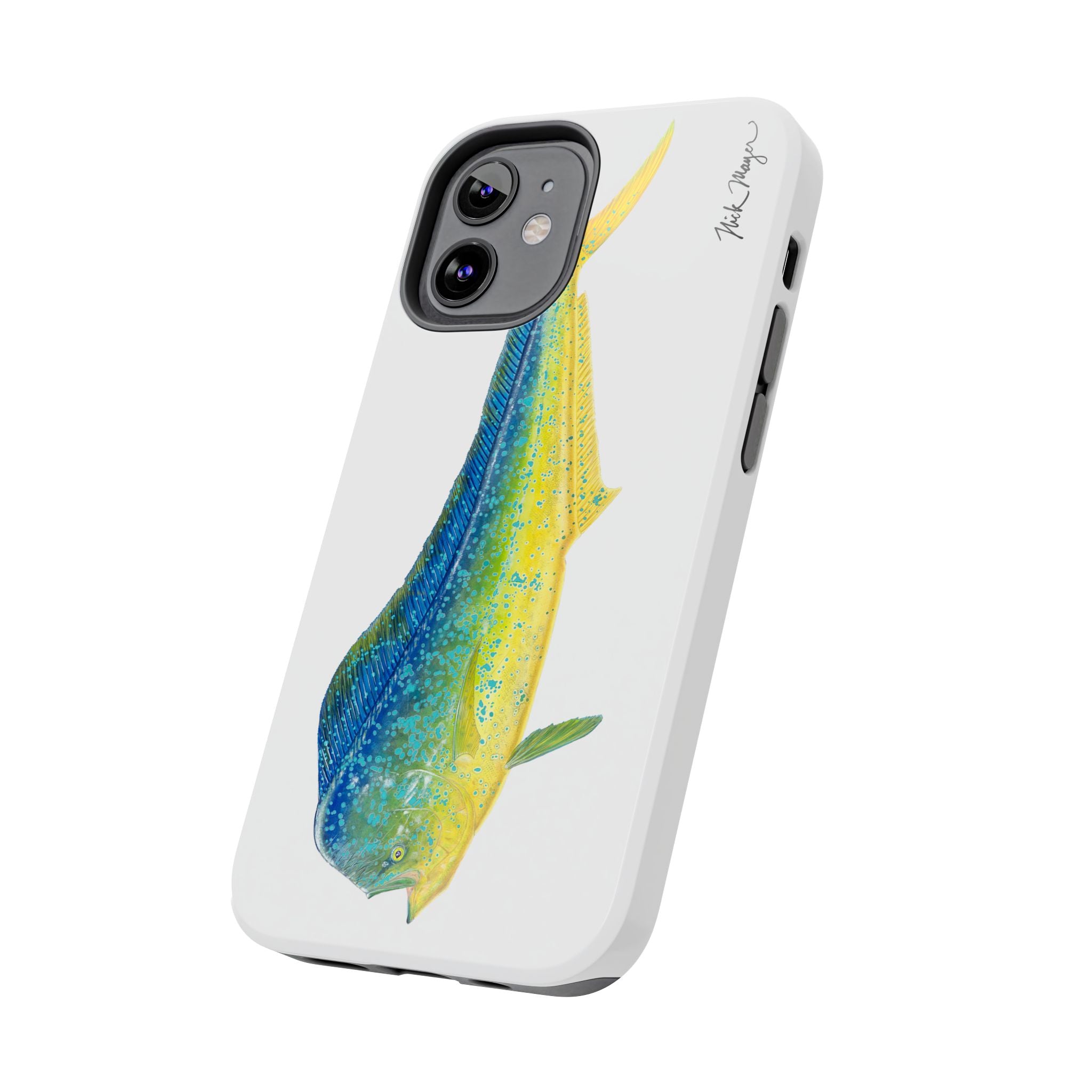 Bull Mahi White Phone Case (iPhone)