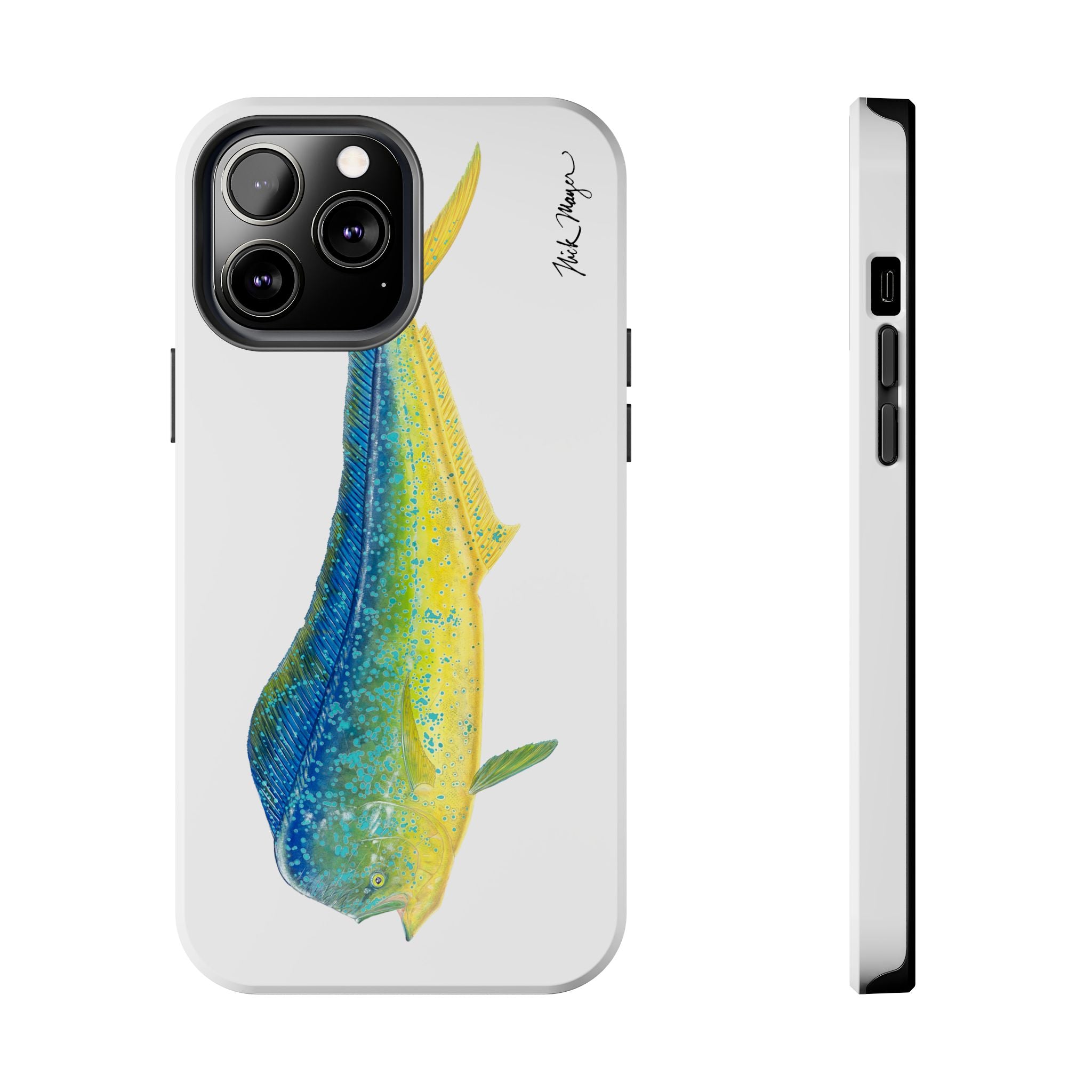 Bull Mahi White Phone Case (iPhone)