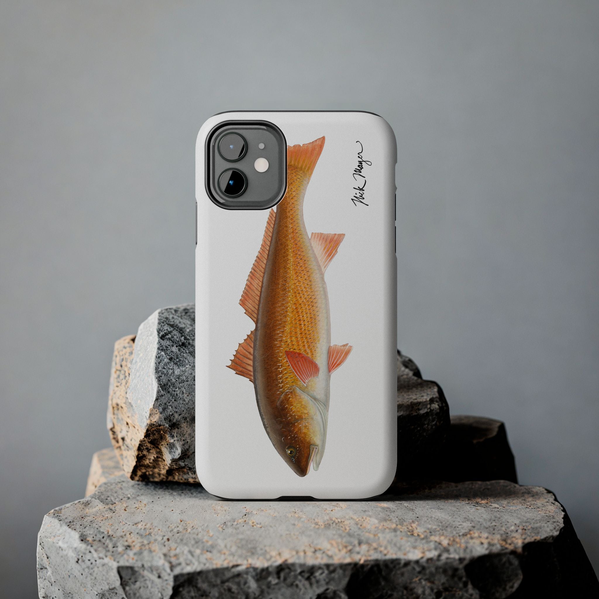 Redfish White Phone Case (iPhone)