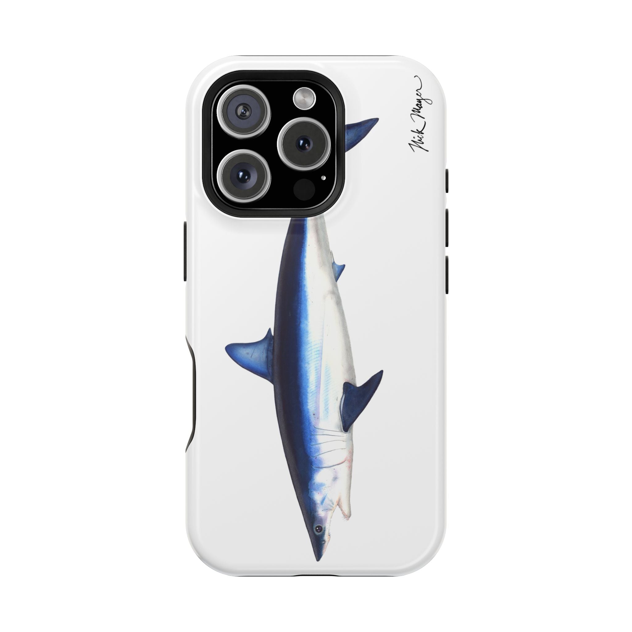 Mako Shark MagSafe White iPhone Case