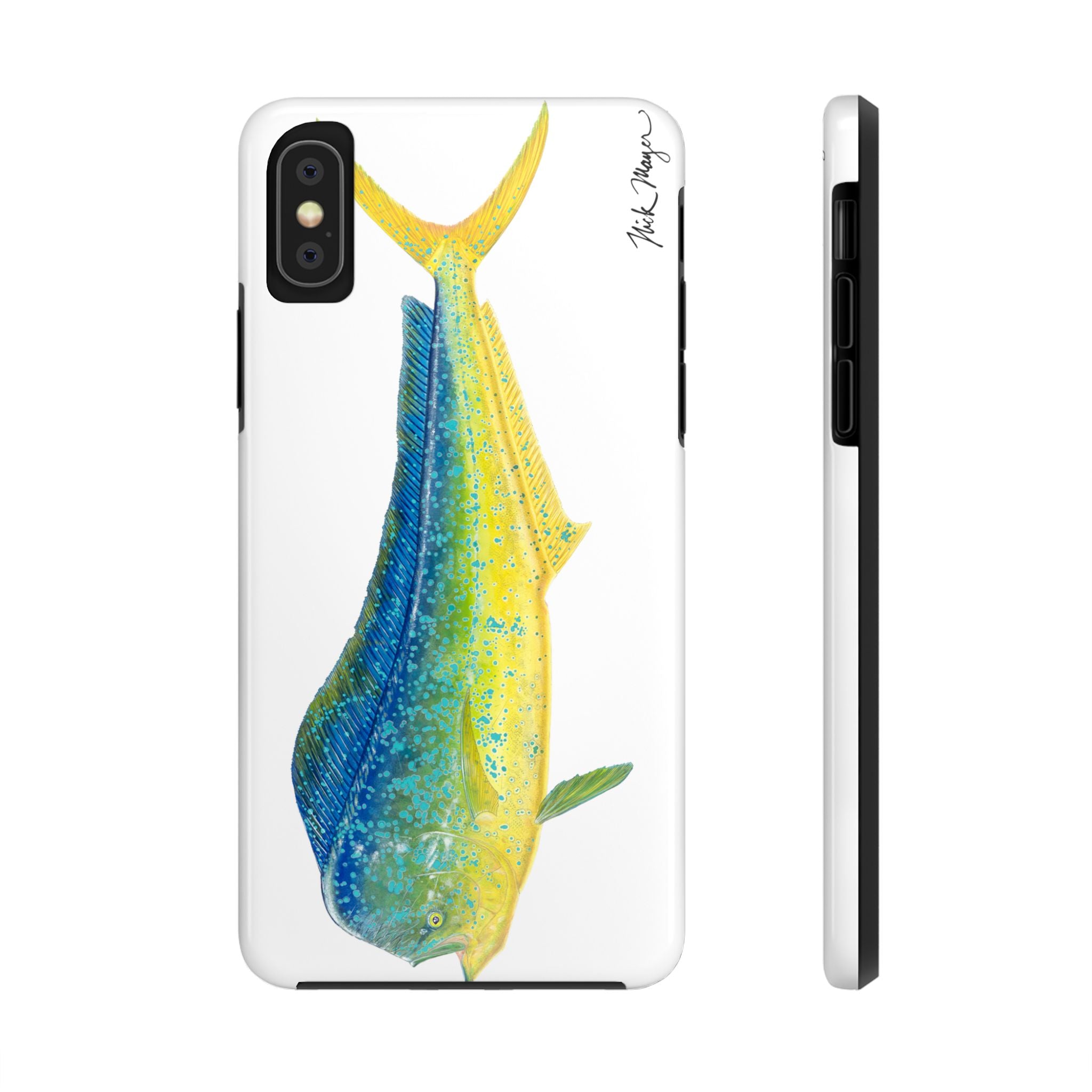 Bull Mahi White Phone Case (iPhone)