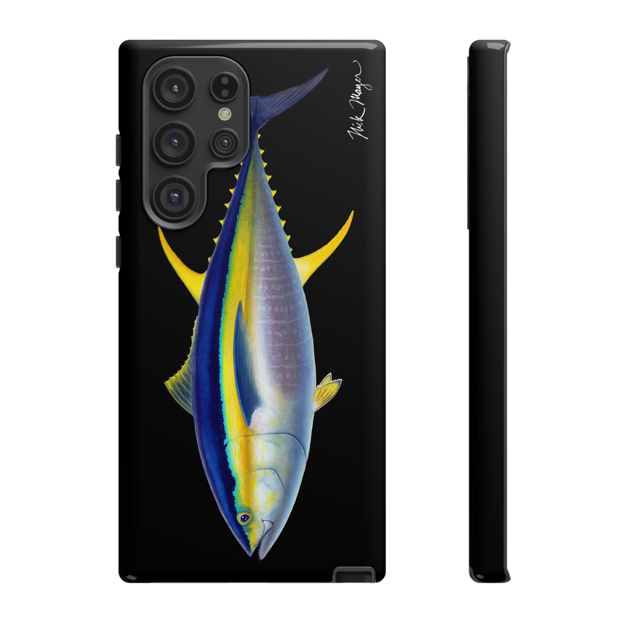 Yellowfin Tuna Black Phone Case (Samsung)