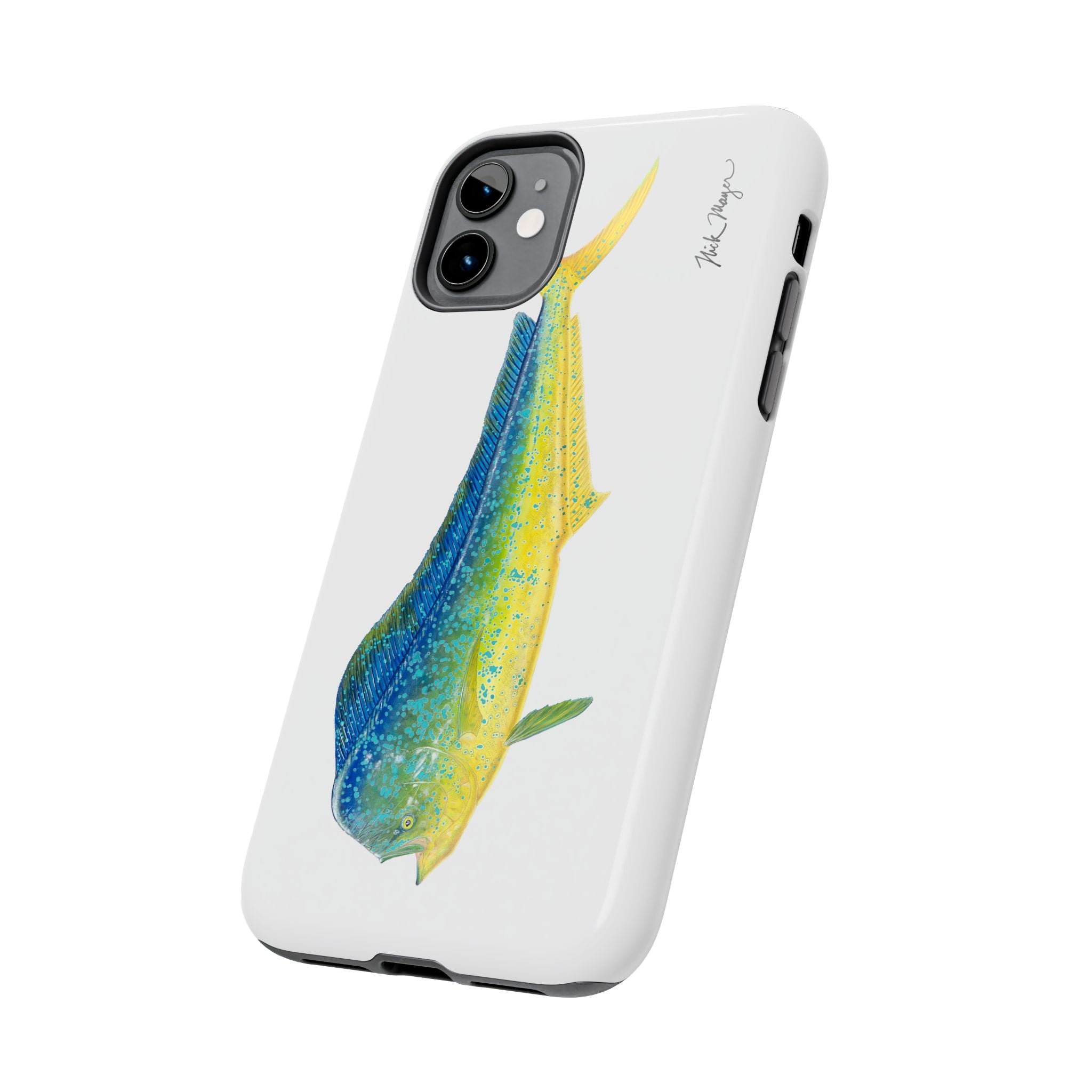 Bull Mahi White Phone Case (iPhone)