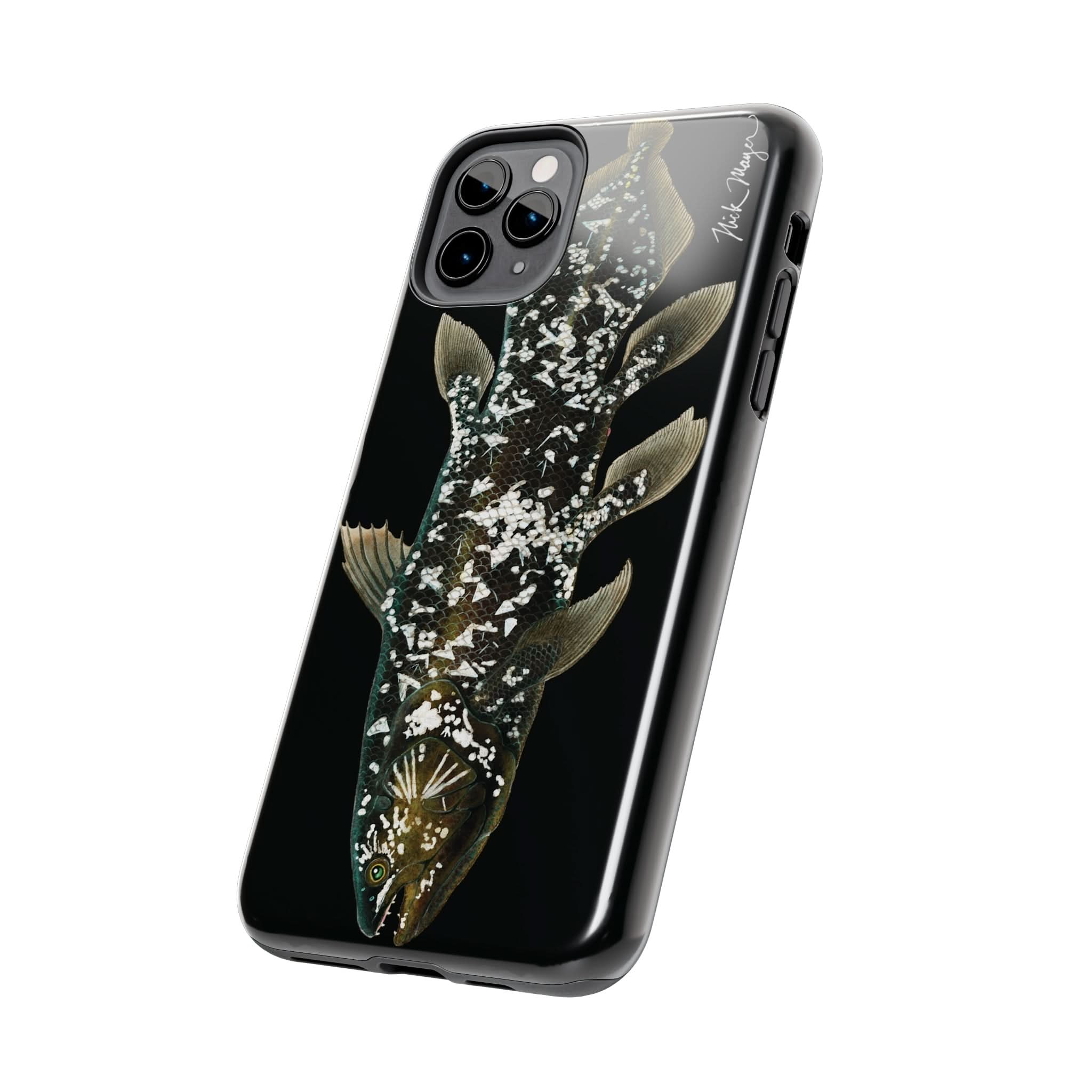 Coelacanth Black iPhone Case