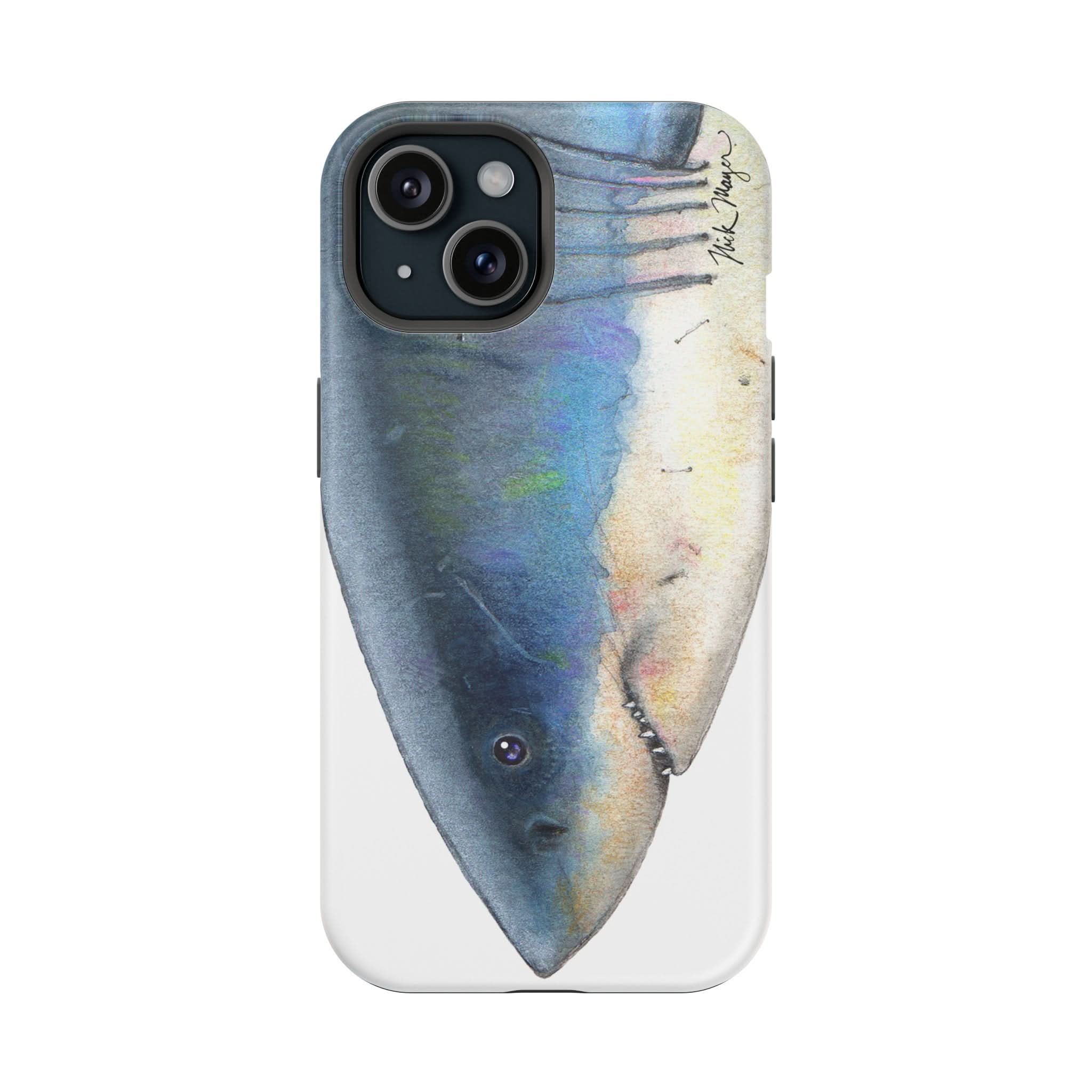 Great White Shark Face MagSafe iPhone Case