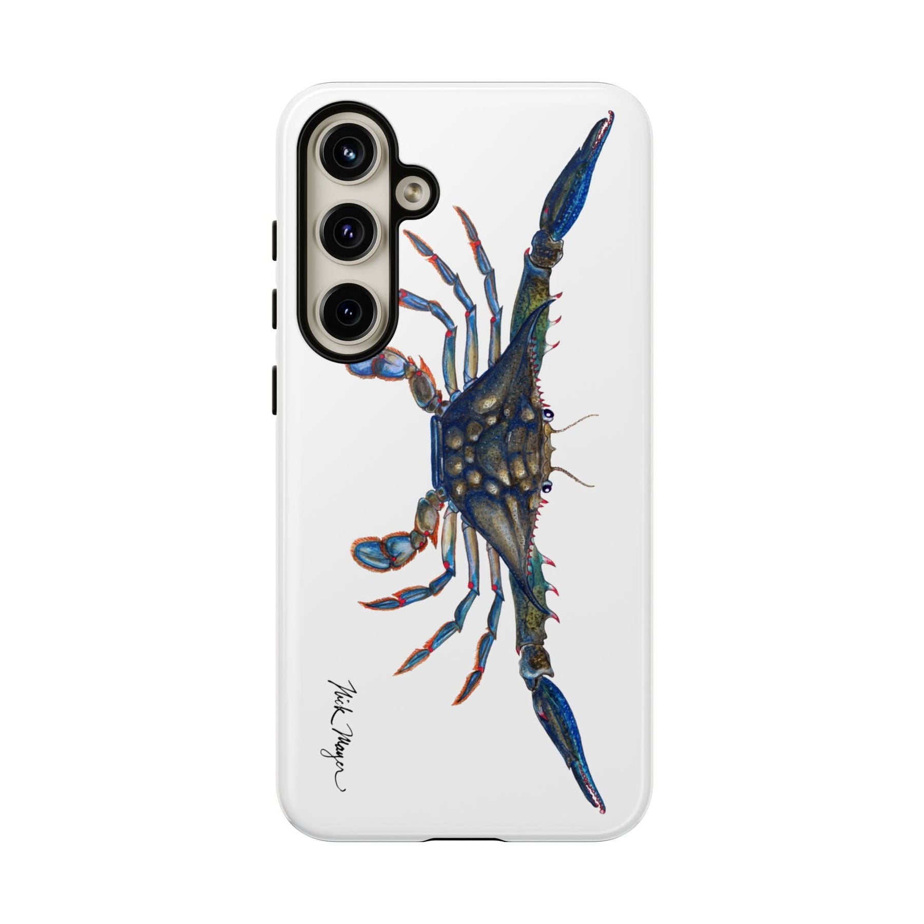 Blue Crab Phone Case (iPhone 16 & Samsung)