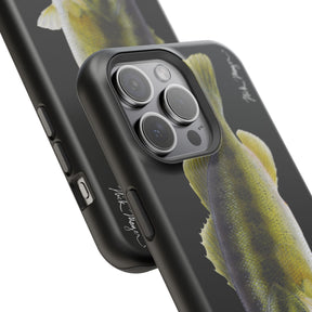 Largemouth Bass MagSafe Black iPhone Case