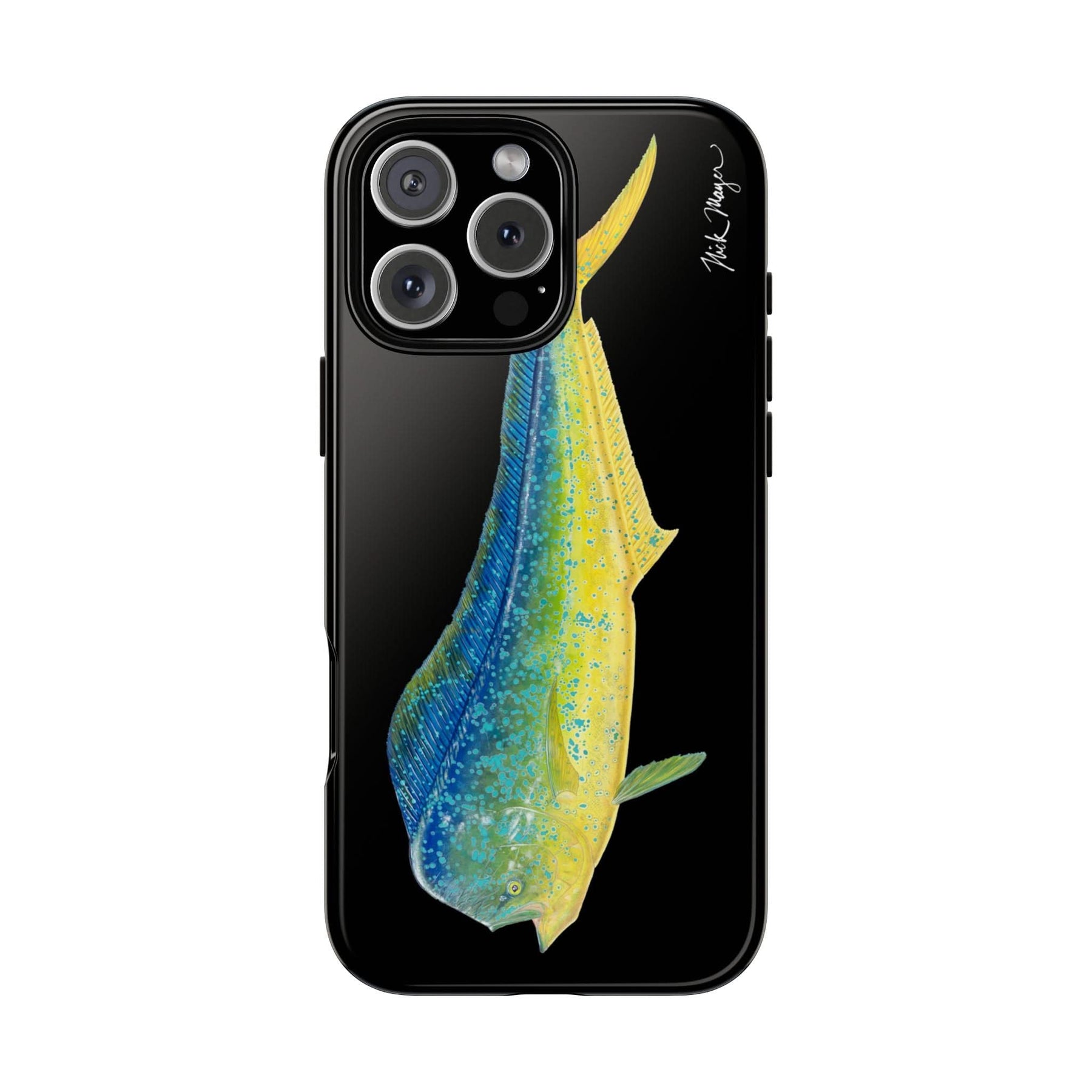 Bull Mahi Black Phone Case (iPhone 16 & Samsung)