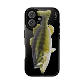 Largemouth Bass MagSafe Black iPhone Case