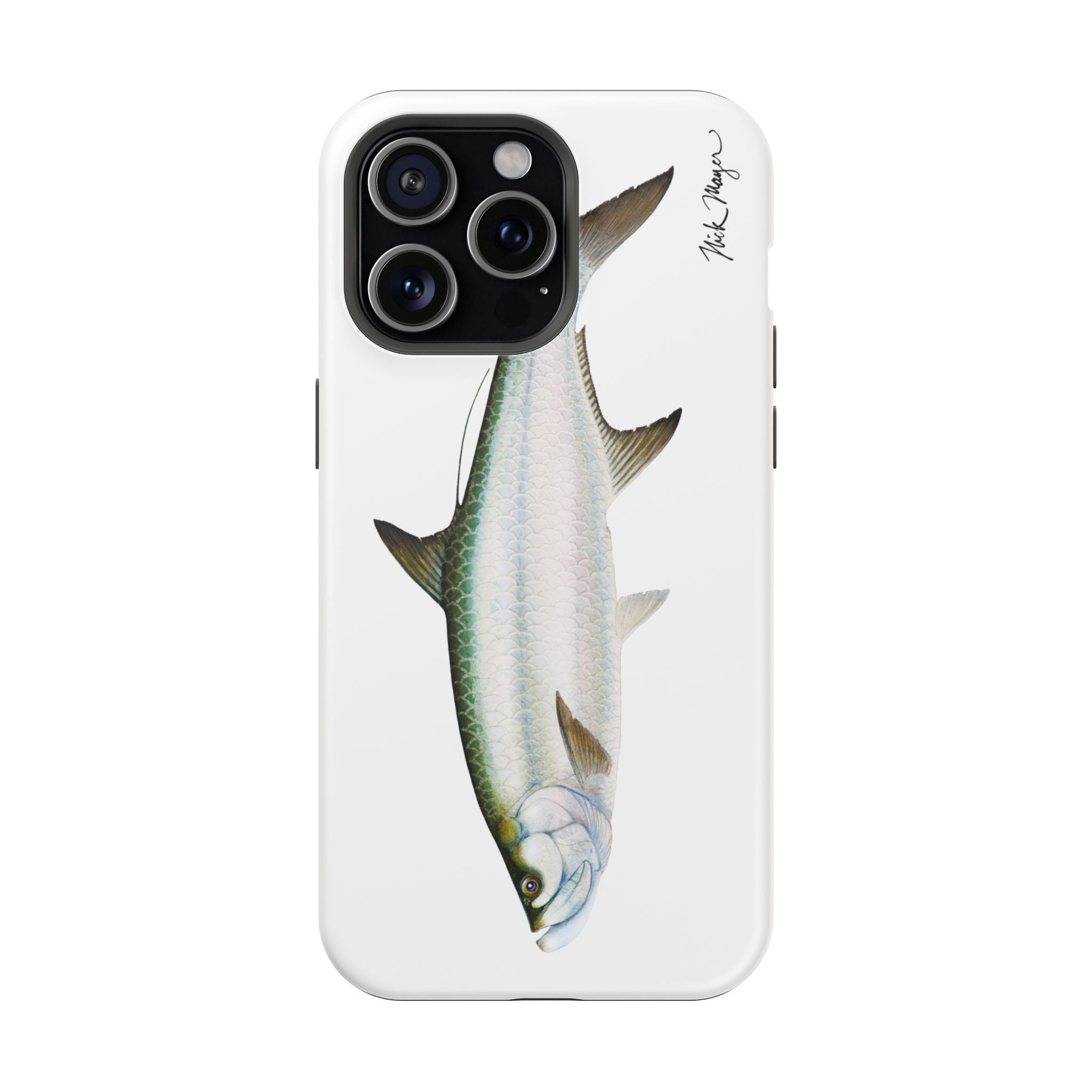 Tarpon MagSafe White iPhone Case