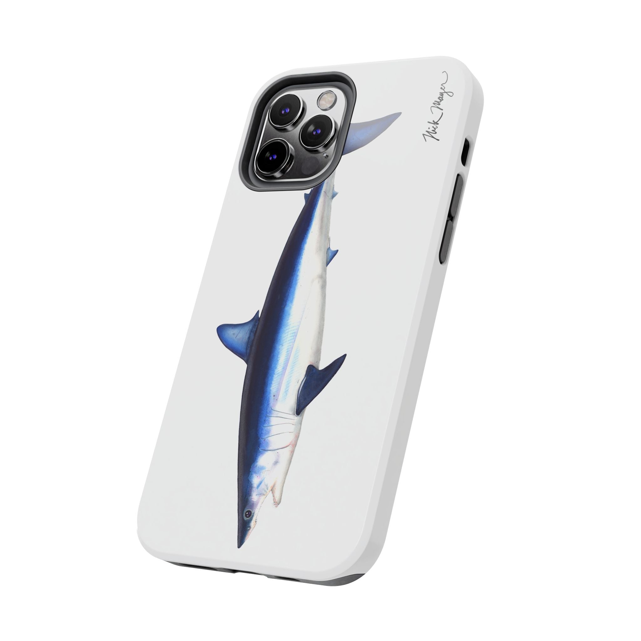 Mako Shark White Phone Case (iPhone)