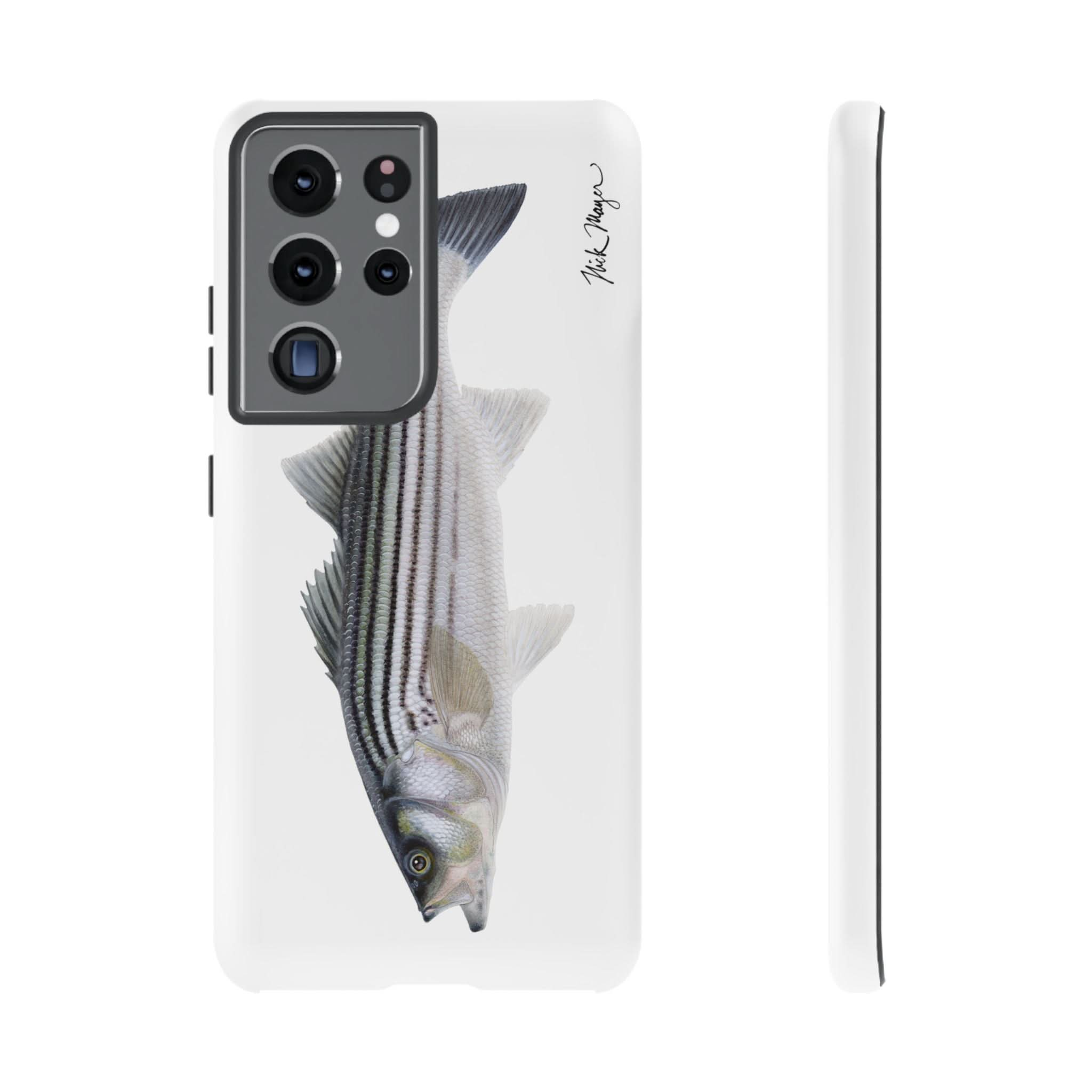 Schoolie Striper White Phone Case (Samsung)