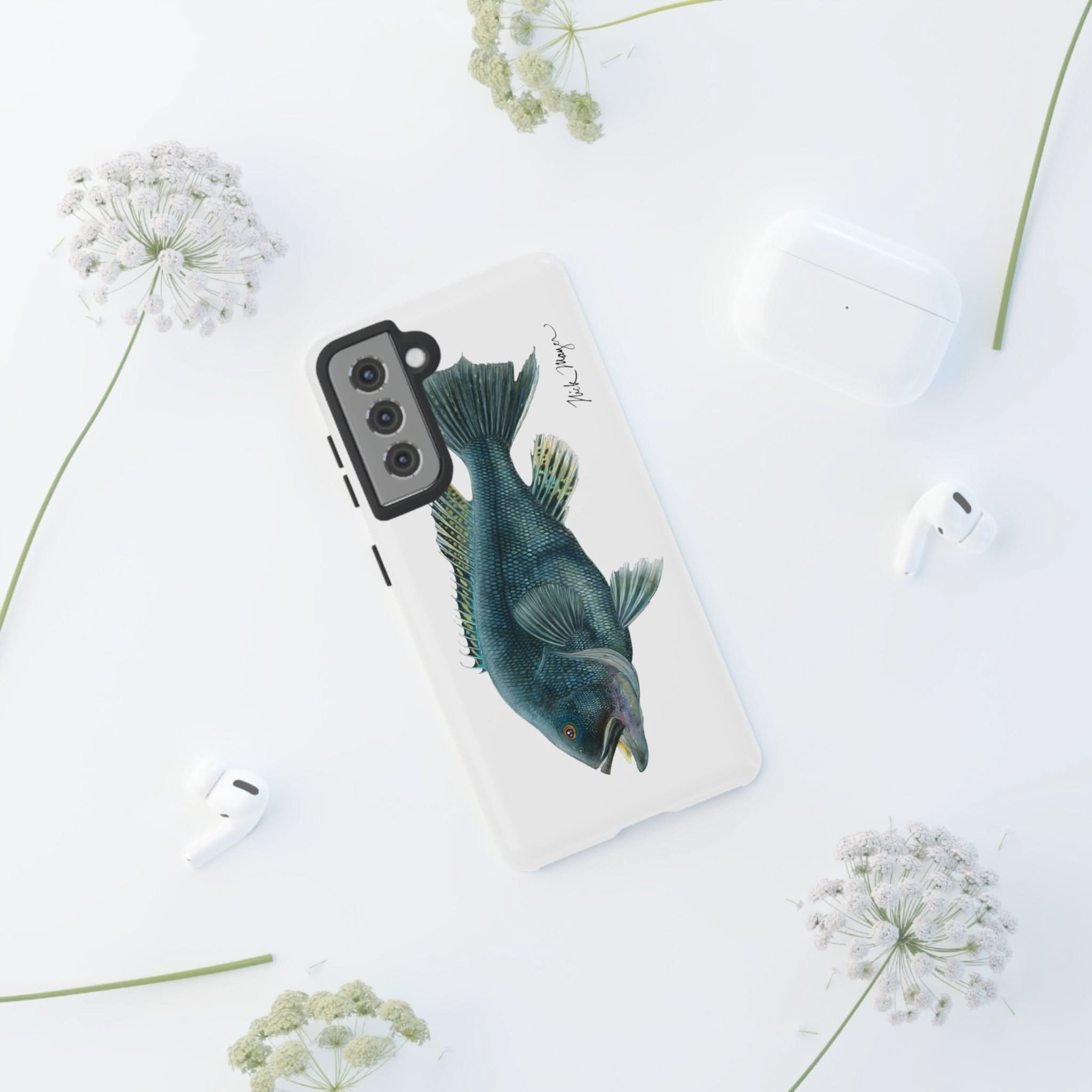 Black Sea Bass Phone Case (Samsung)