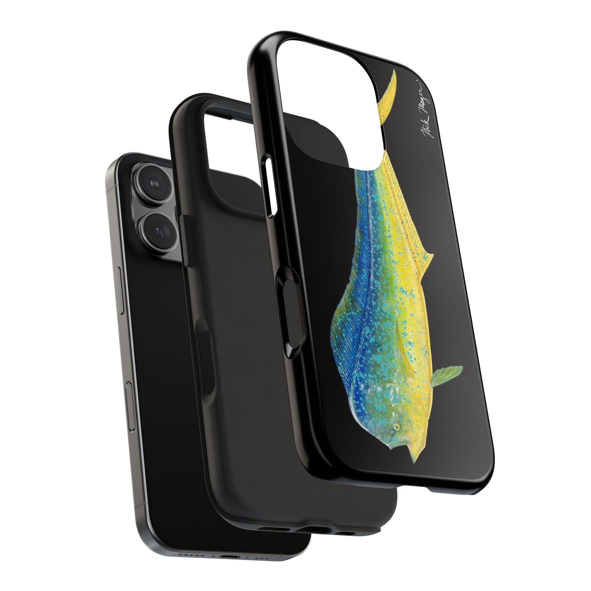 Bull Mahi Black Phone Case (iPhone)