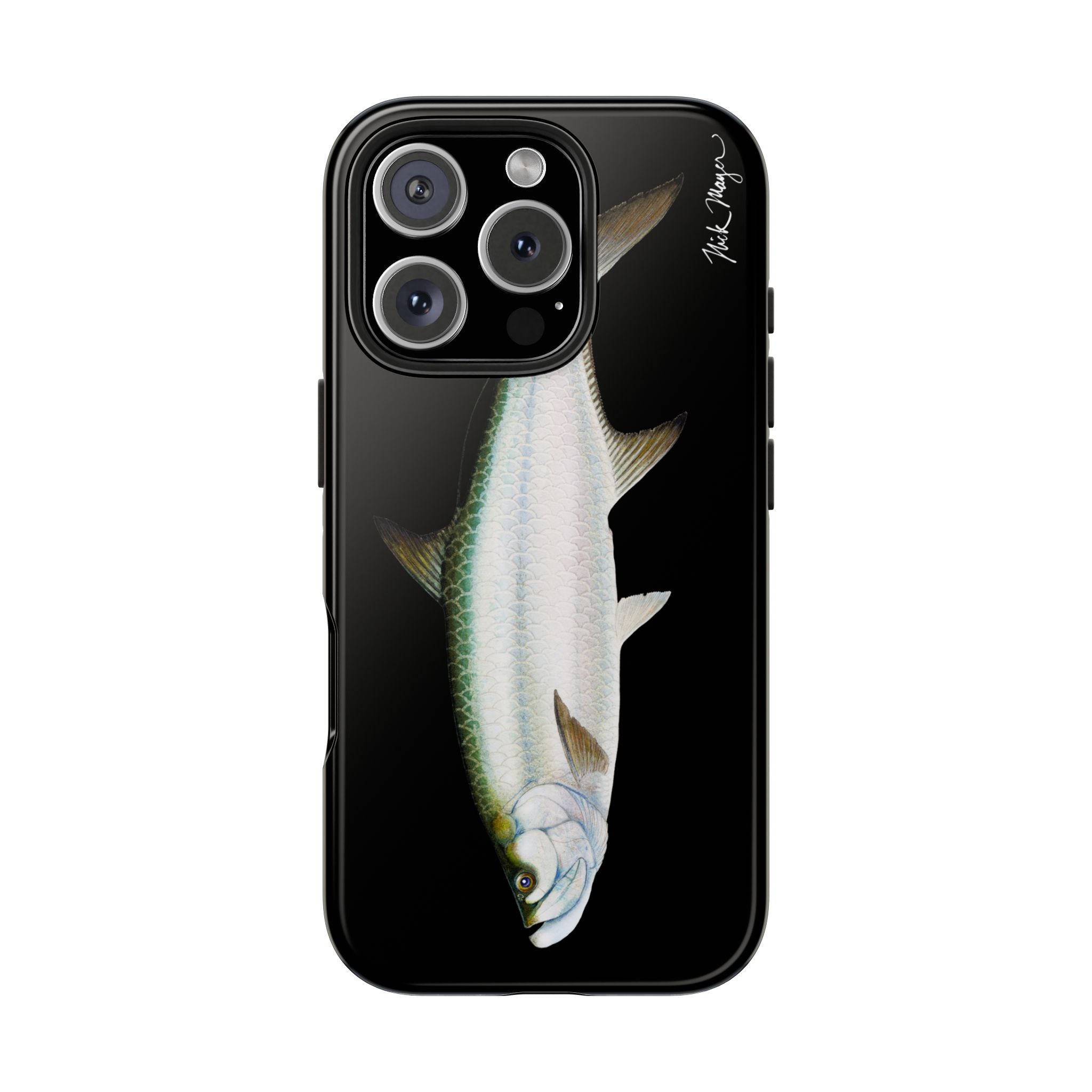 Tarpon Black Phone Case (iPhone)