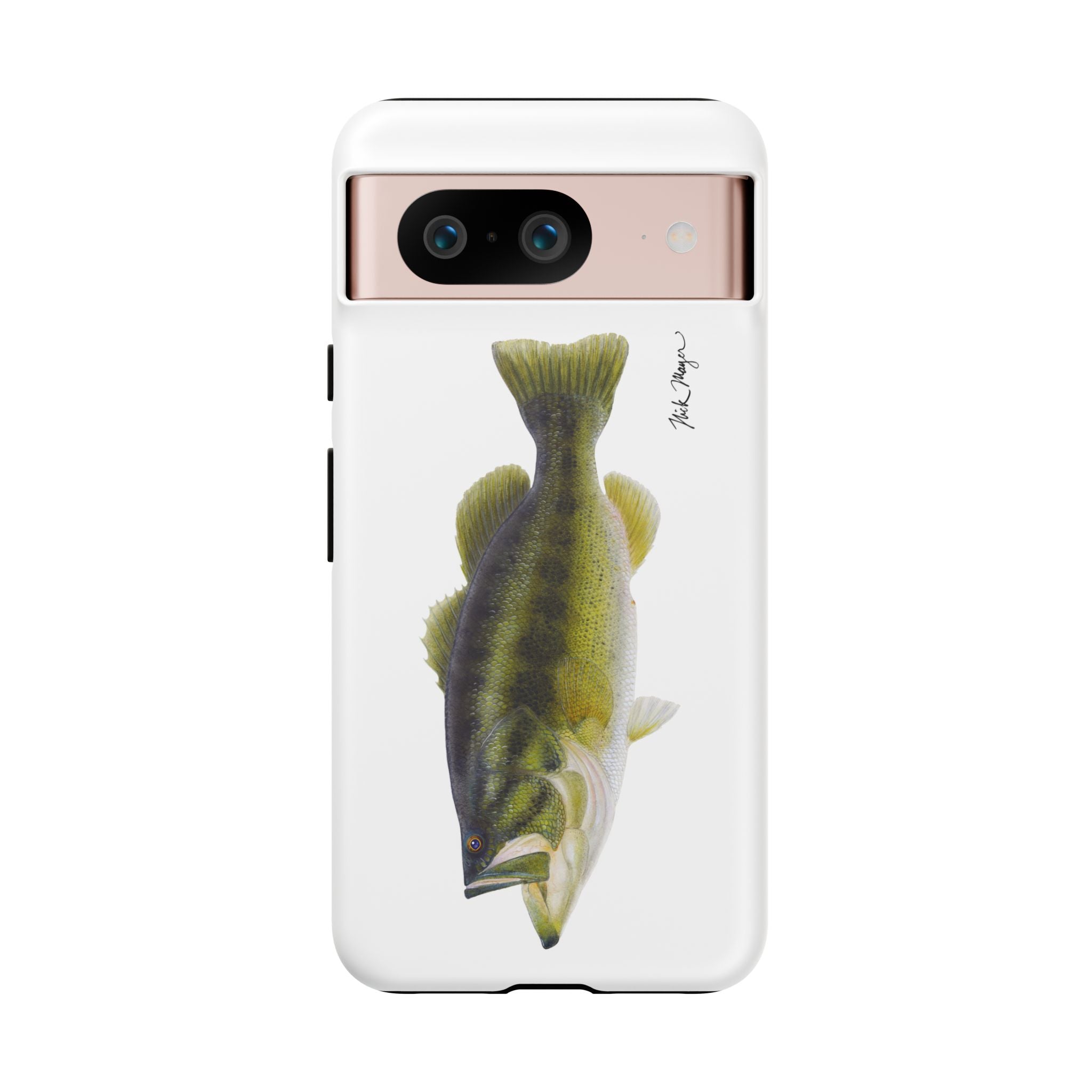 Largemouth Bass White Phone Case (Samsung)