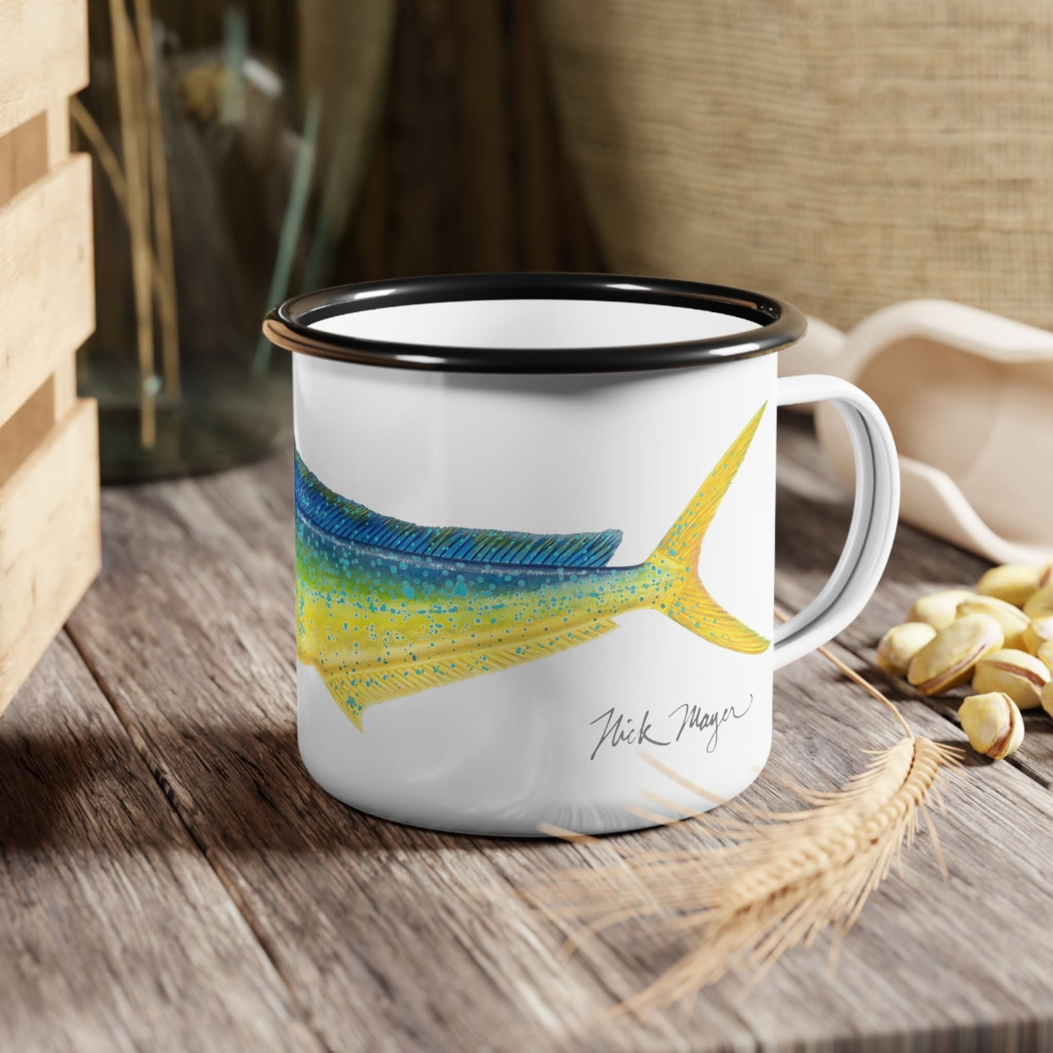 Bull Mahi Mini Camp Mug