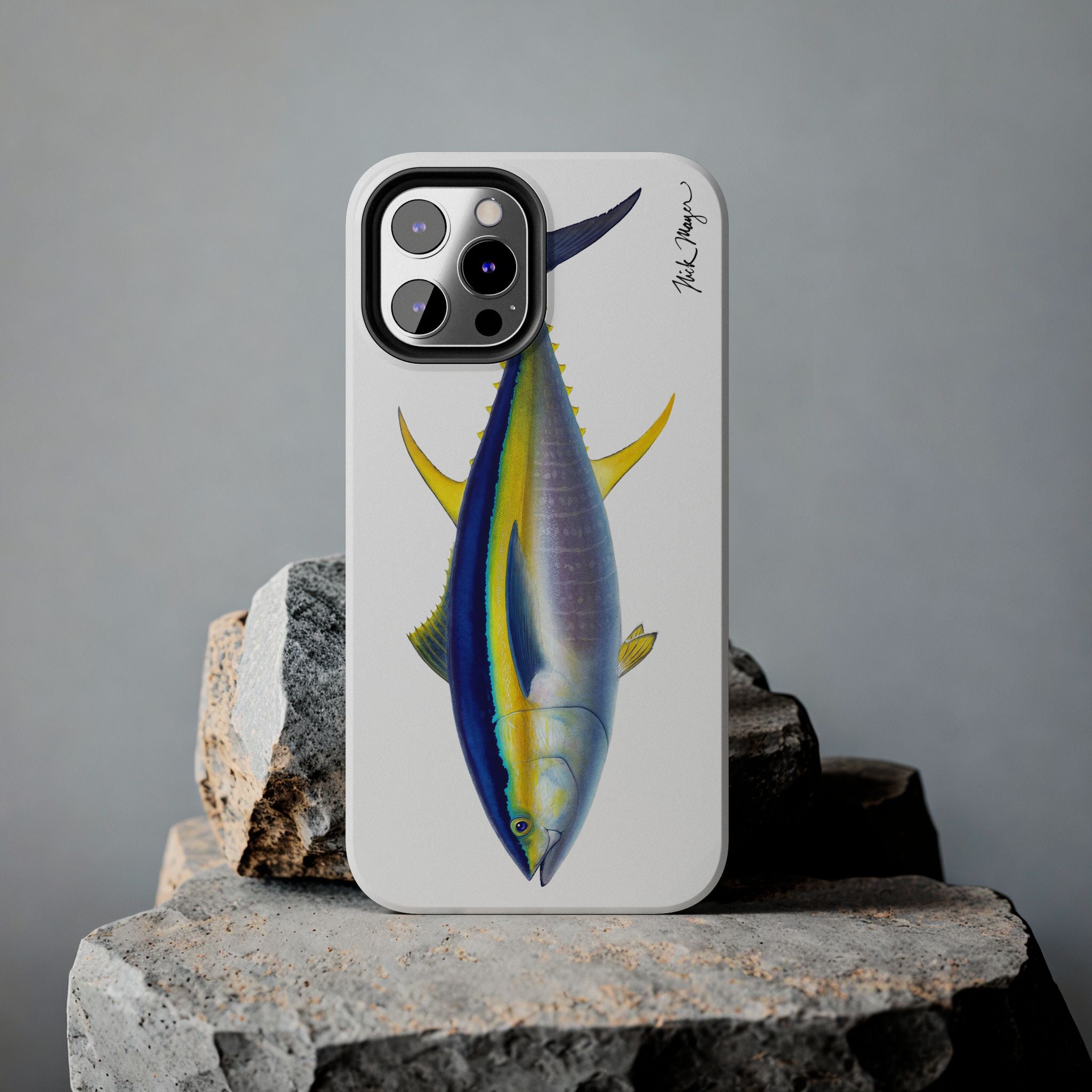 Yellowfin Tuna White Phone Case (iPhone)