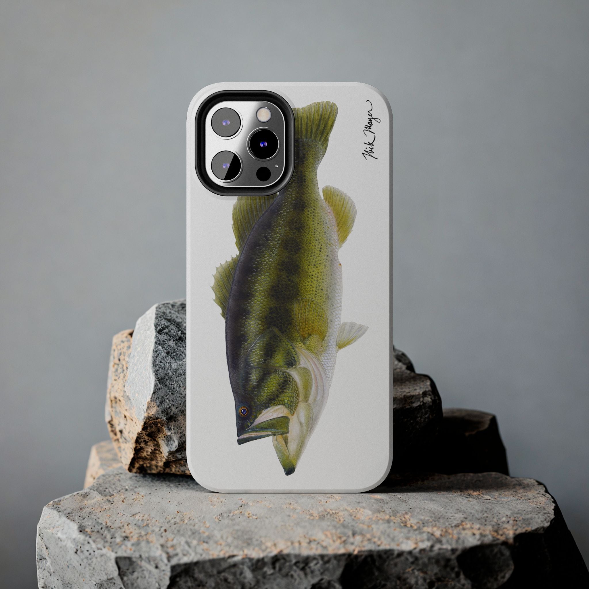 Largemouth Bass White Phone Case (iPhone)