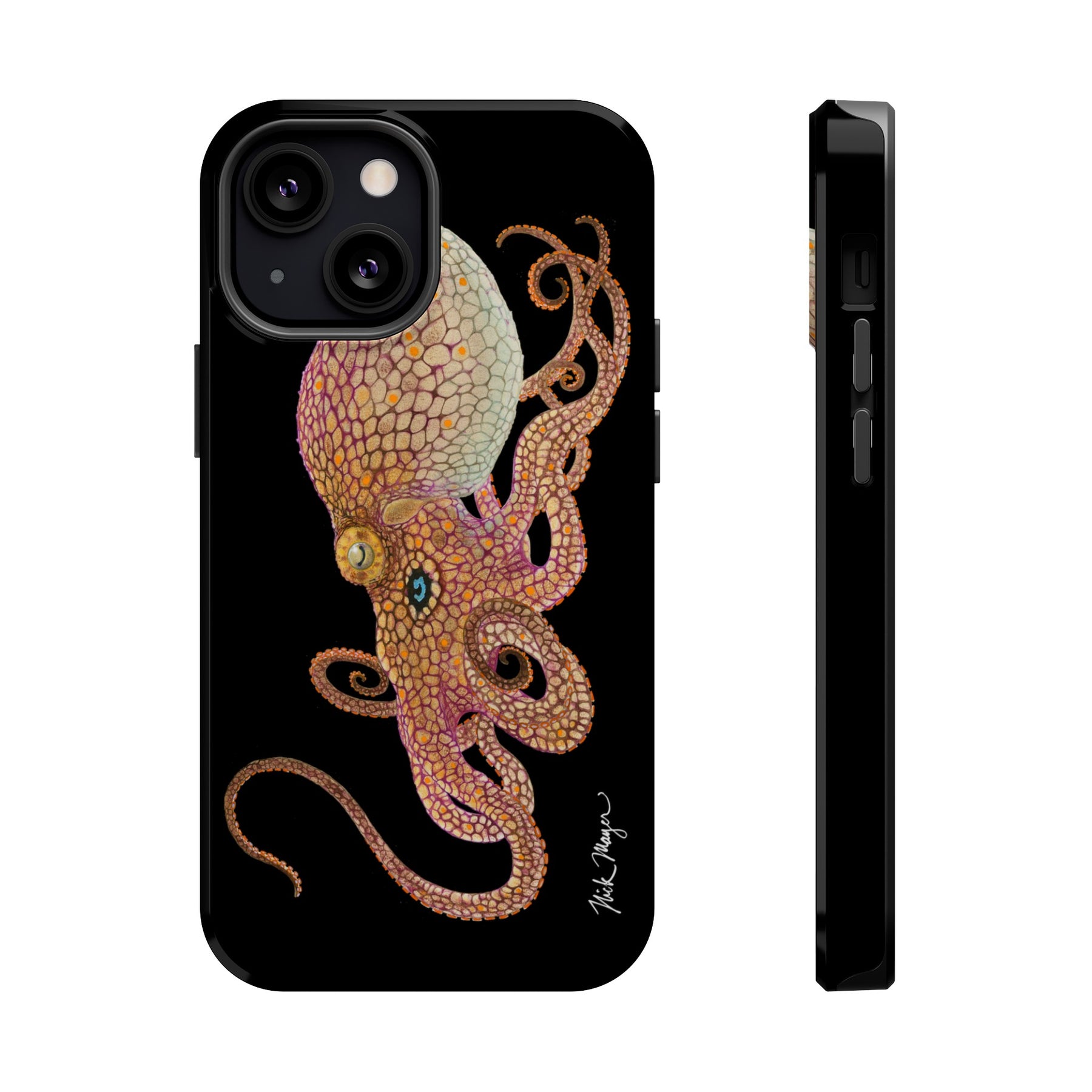 Two Spot Octopus MagSafe iPhone Case