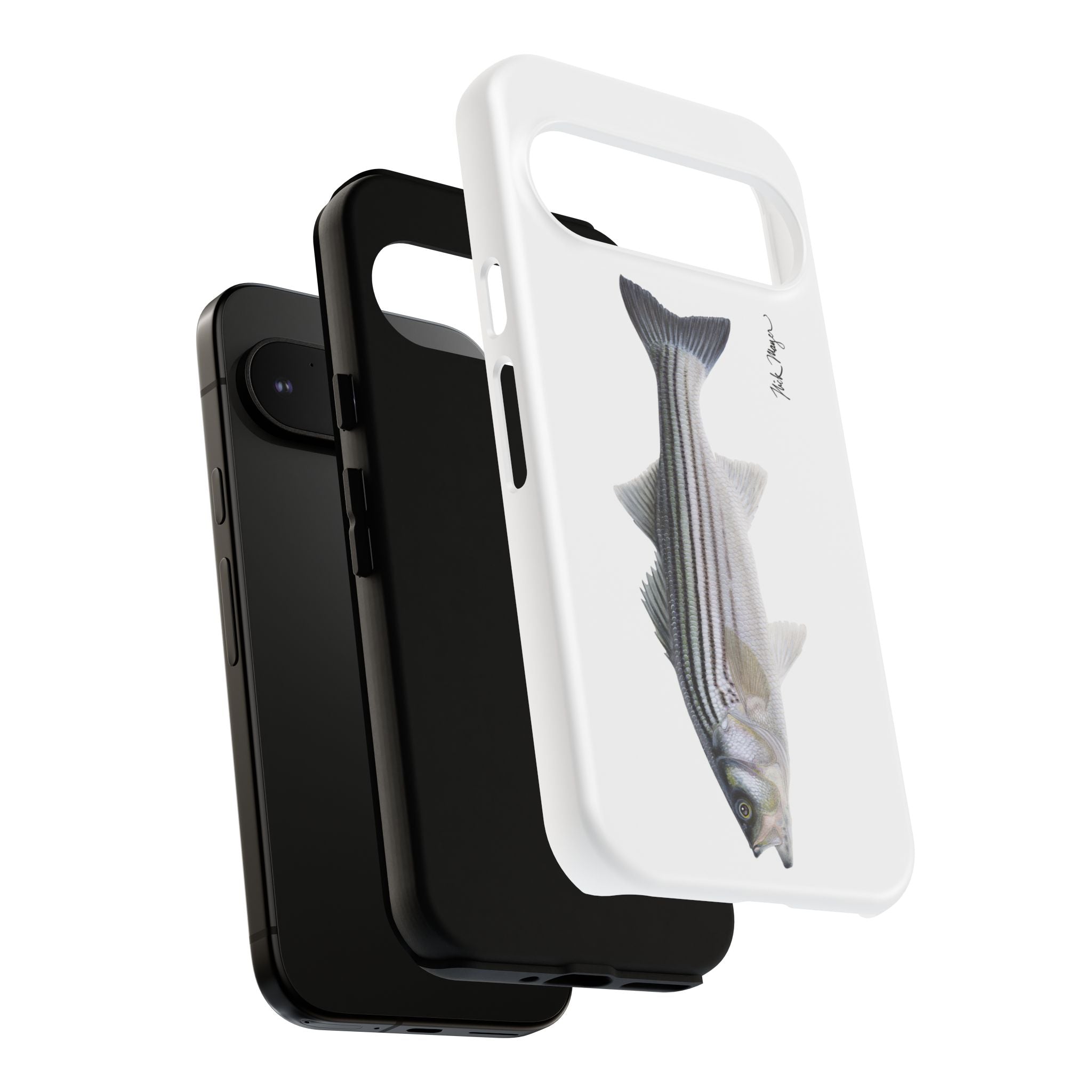 Schoolie Striper White Phone Case (Samsung)