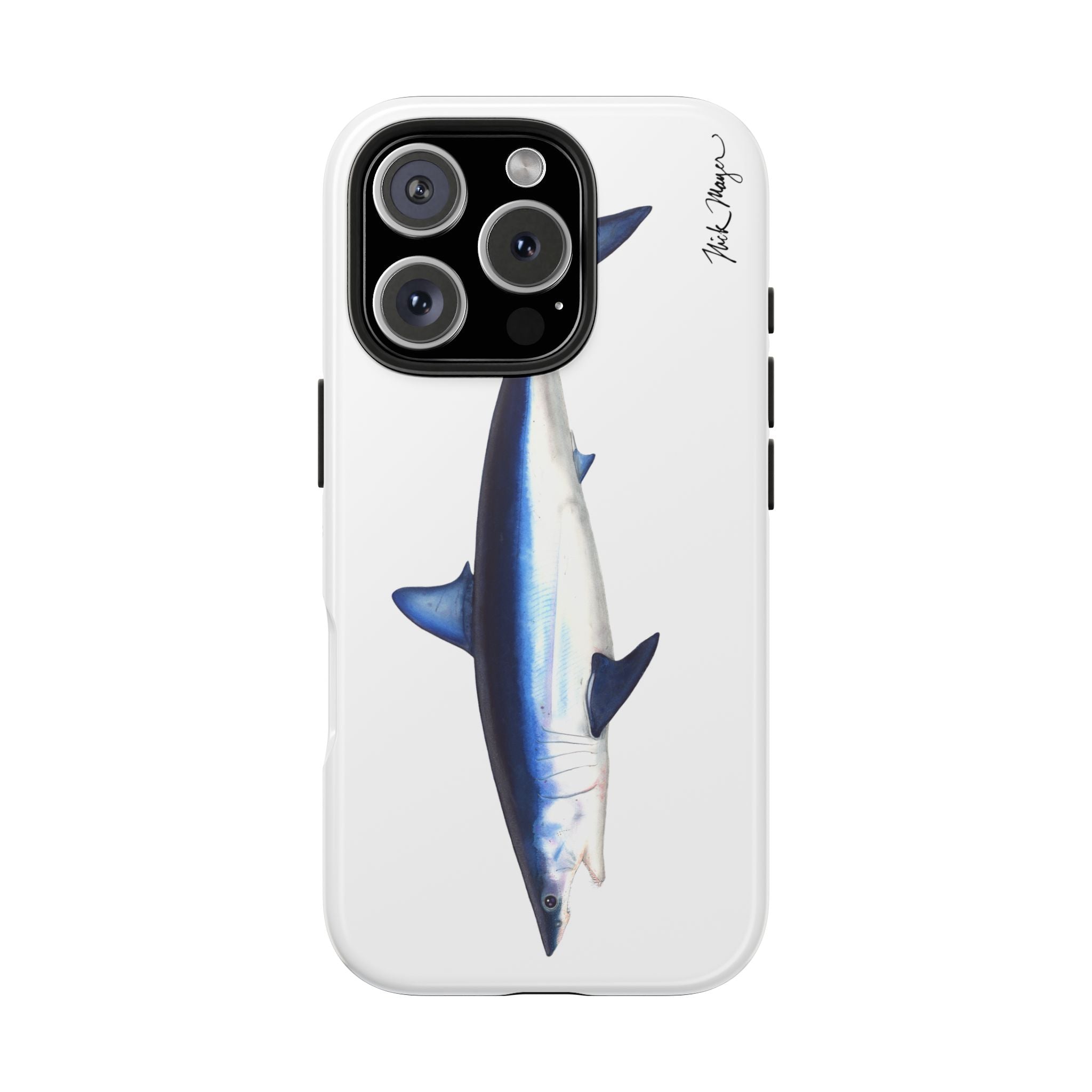 Mako Shark White Phone Case (iPhone)