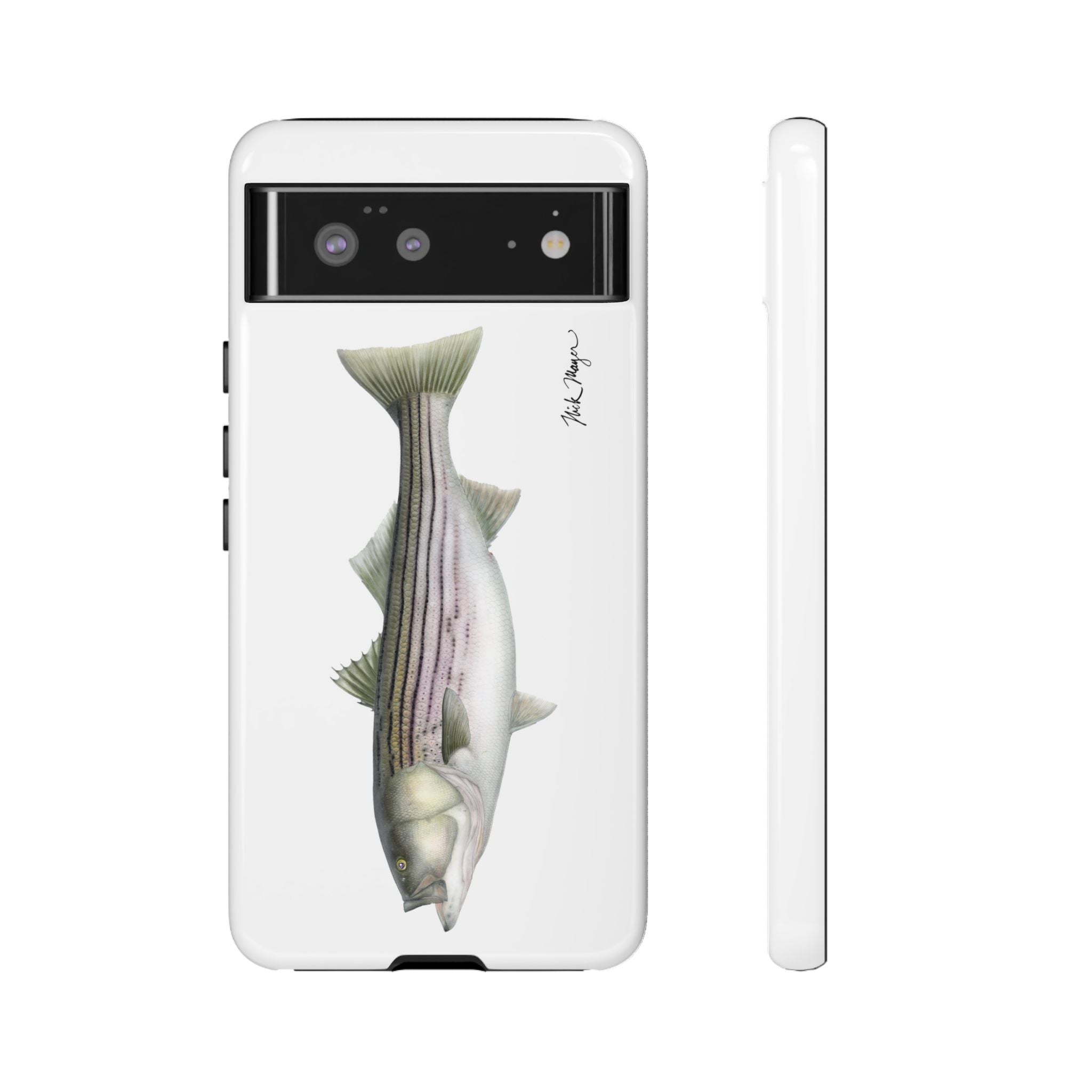 30 lb Striper White Phone Case (Samsung)