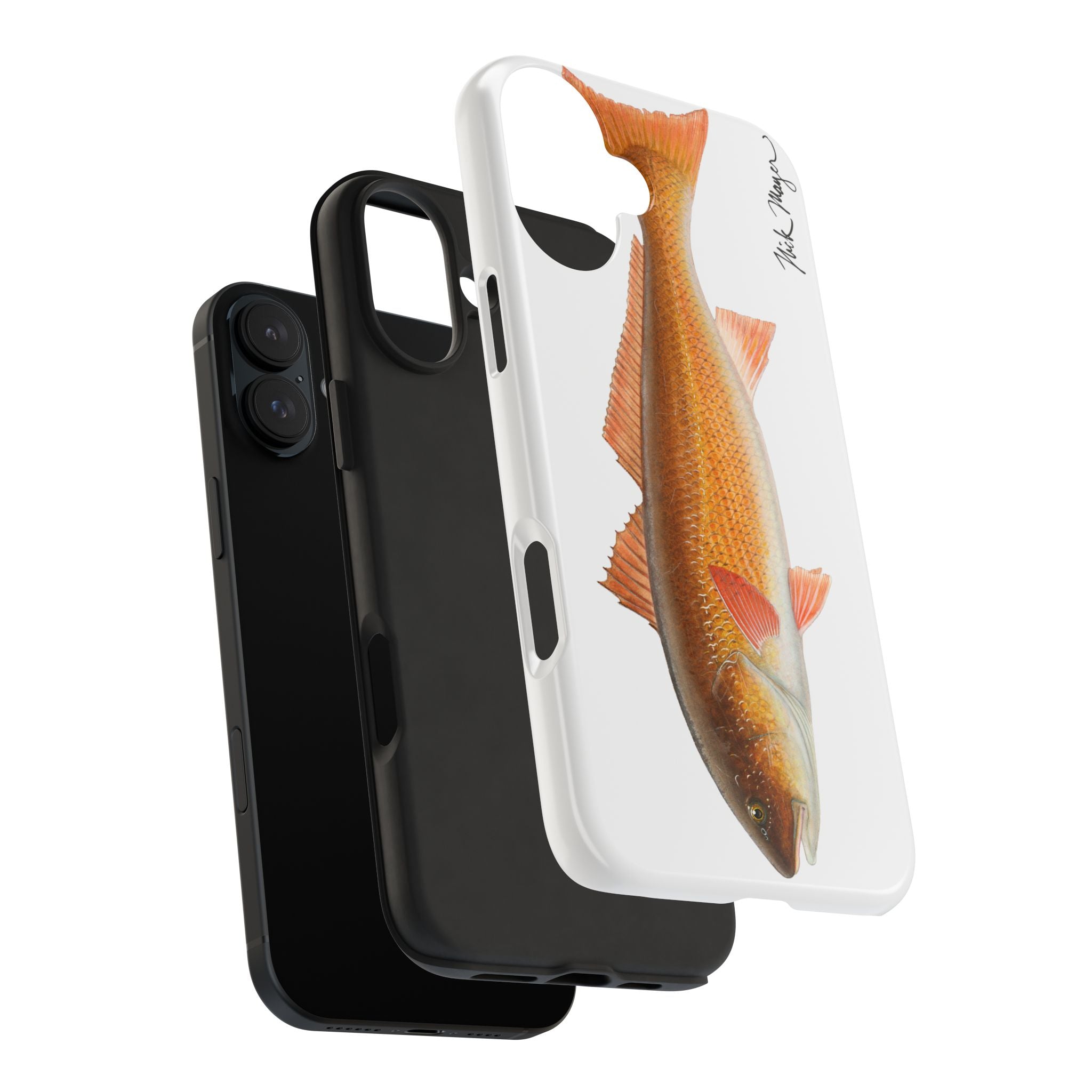 Redfish White Phone Case (iPhone)