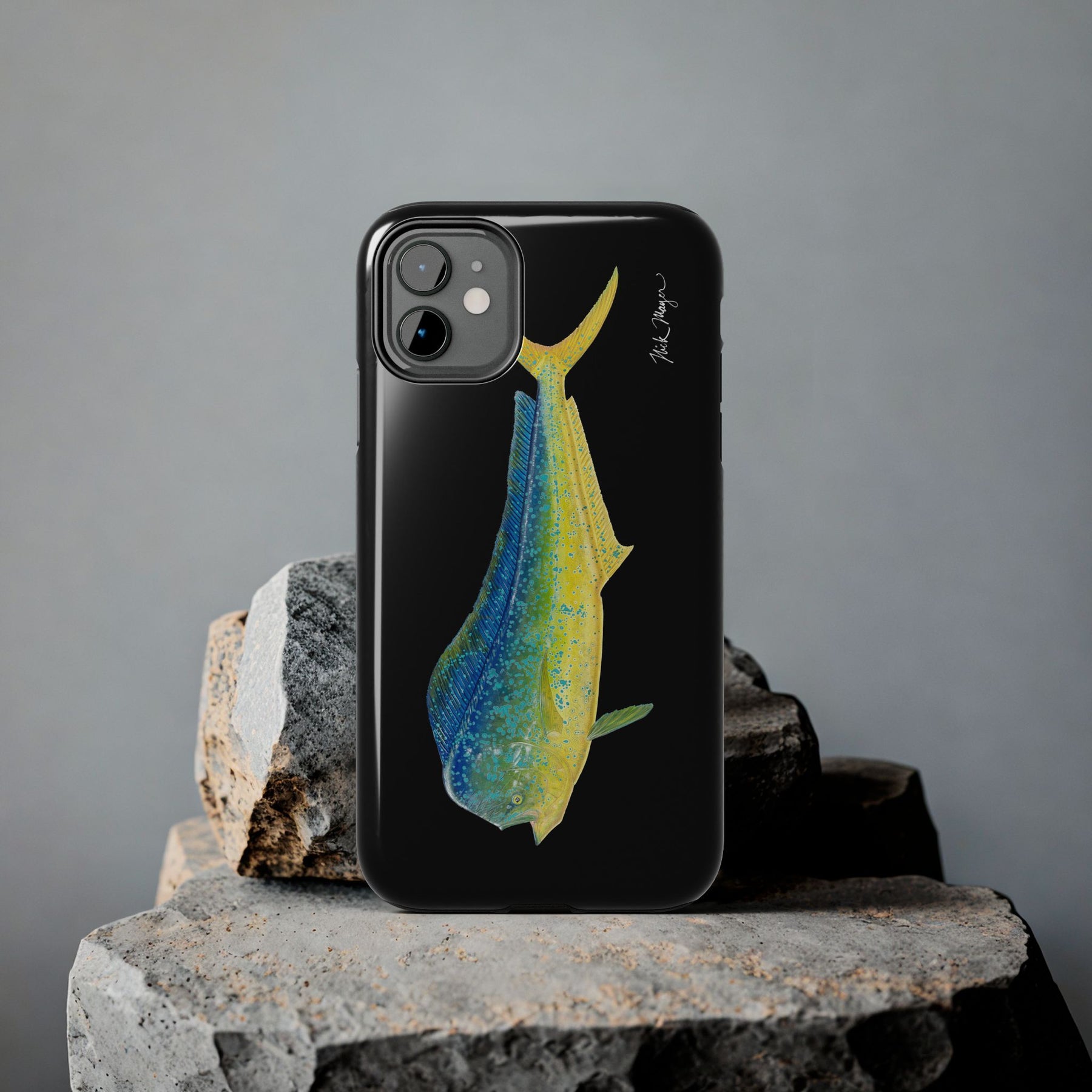 Bull Mahi Black Phone Case (iPhone)