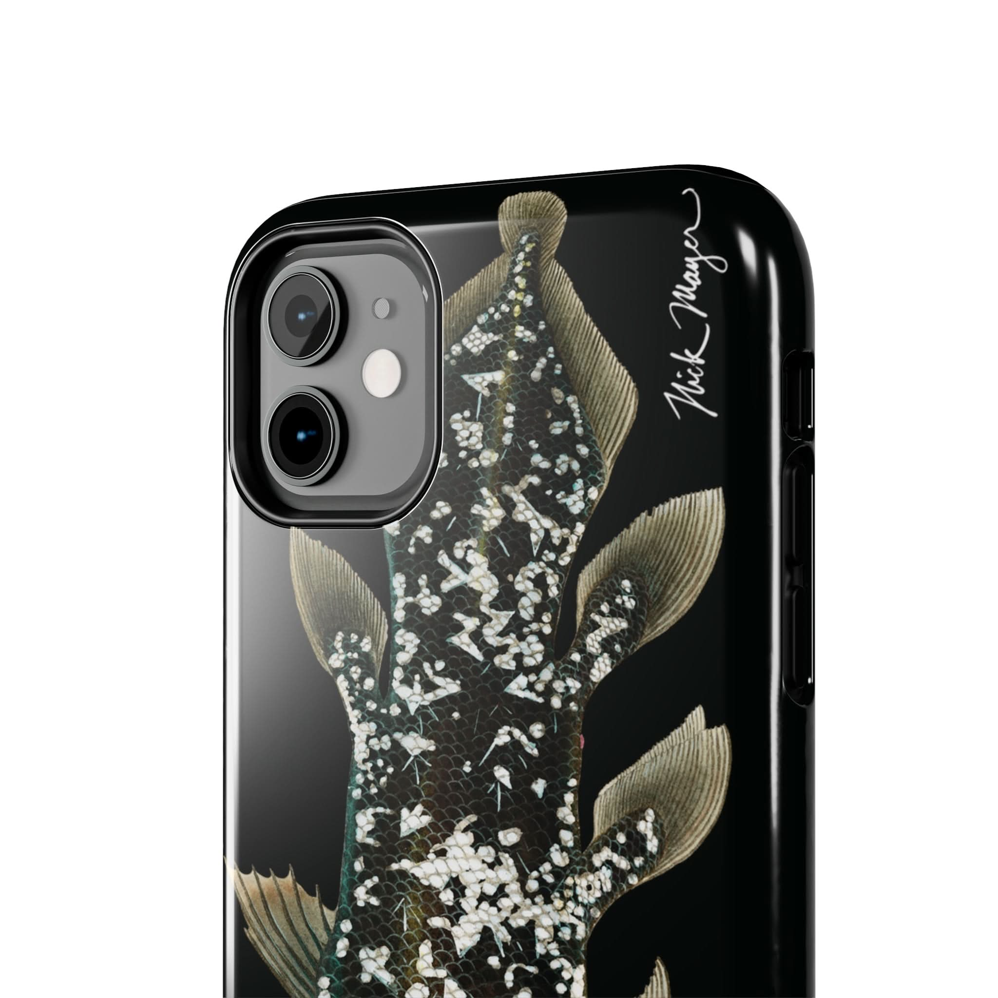 Coelacanth Black iPhone Case