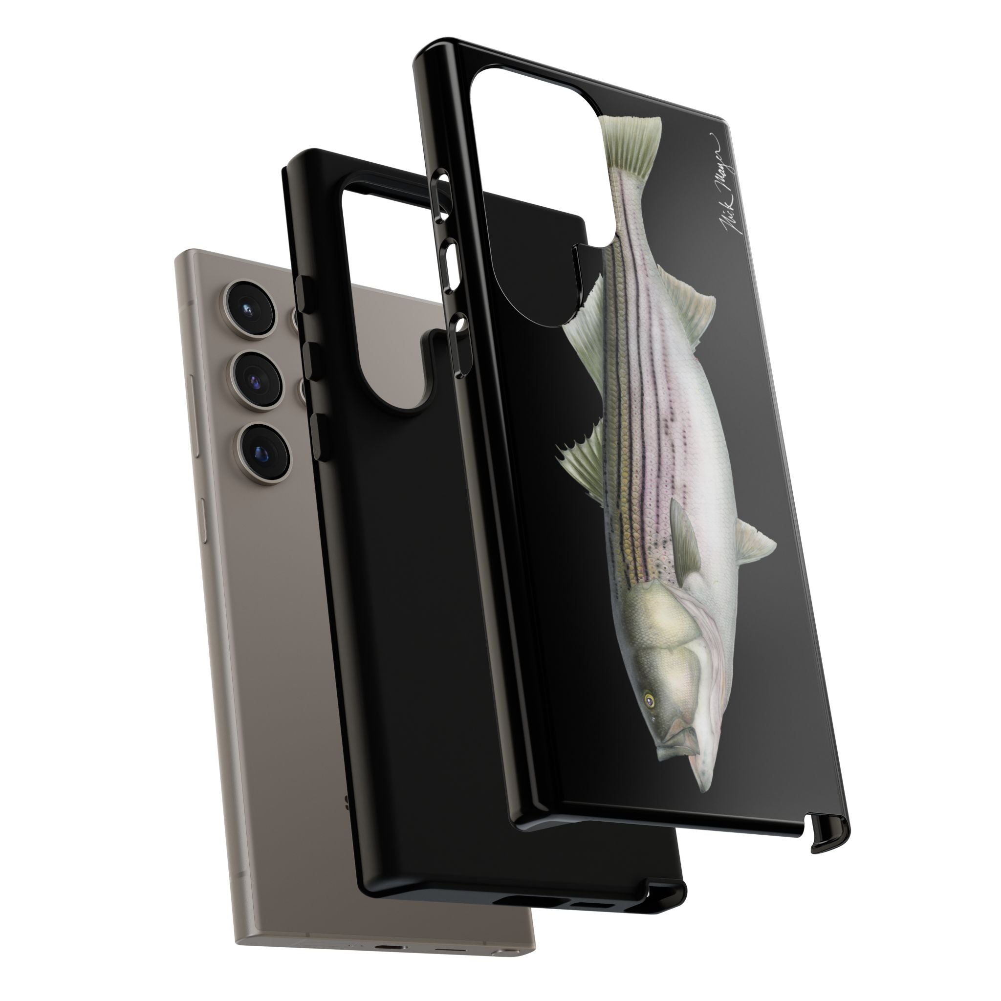 30 lb Striper Black Phone Case (Samsung)