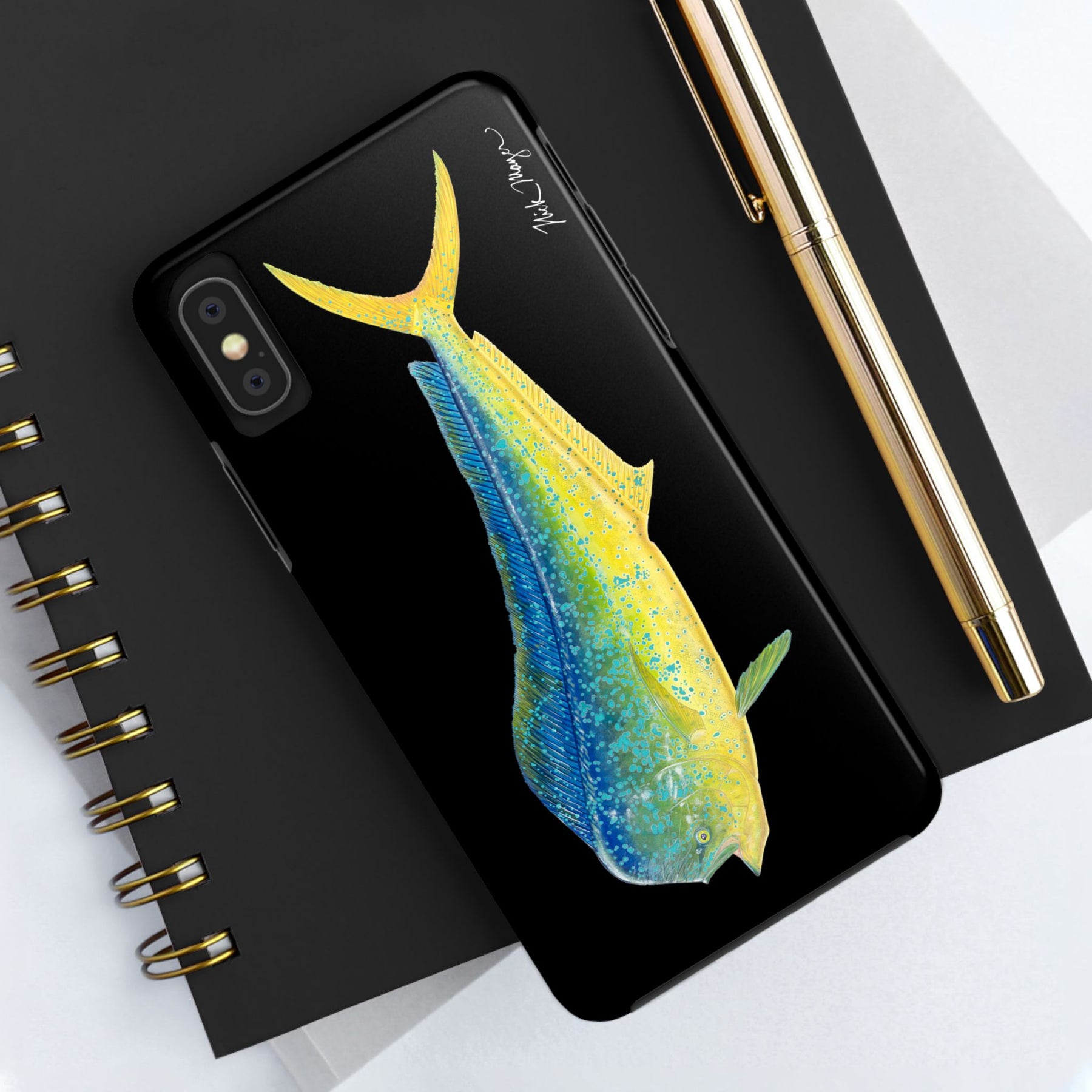 Bull Mahi Black Phone Case (iPhone)