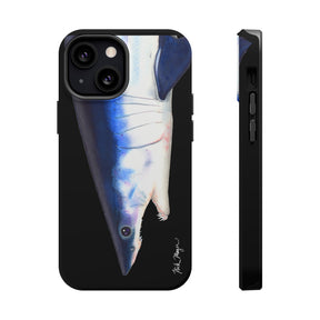 Mako Shark Face MagSafe Black iPhone Case